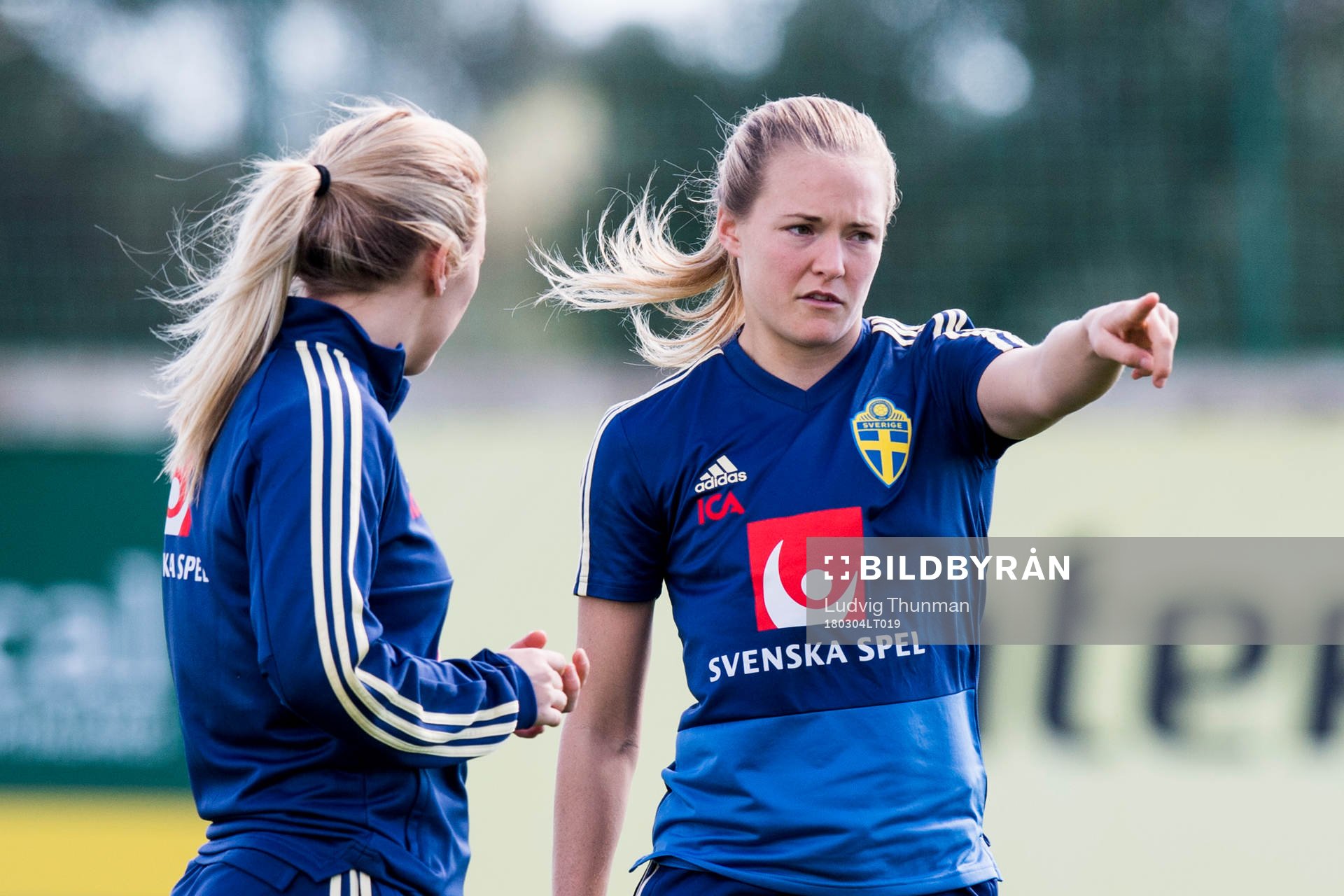 Elin Rubensson och Magdalena Eriksson