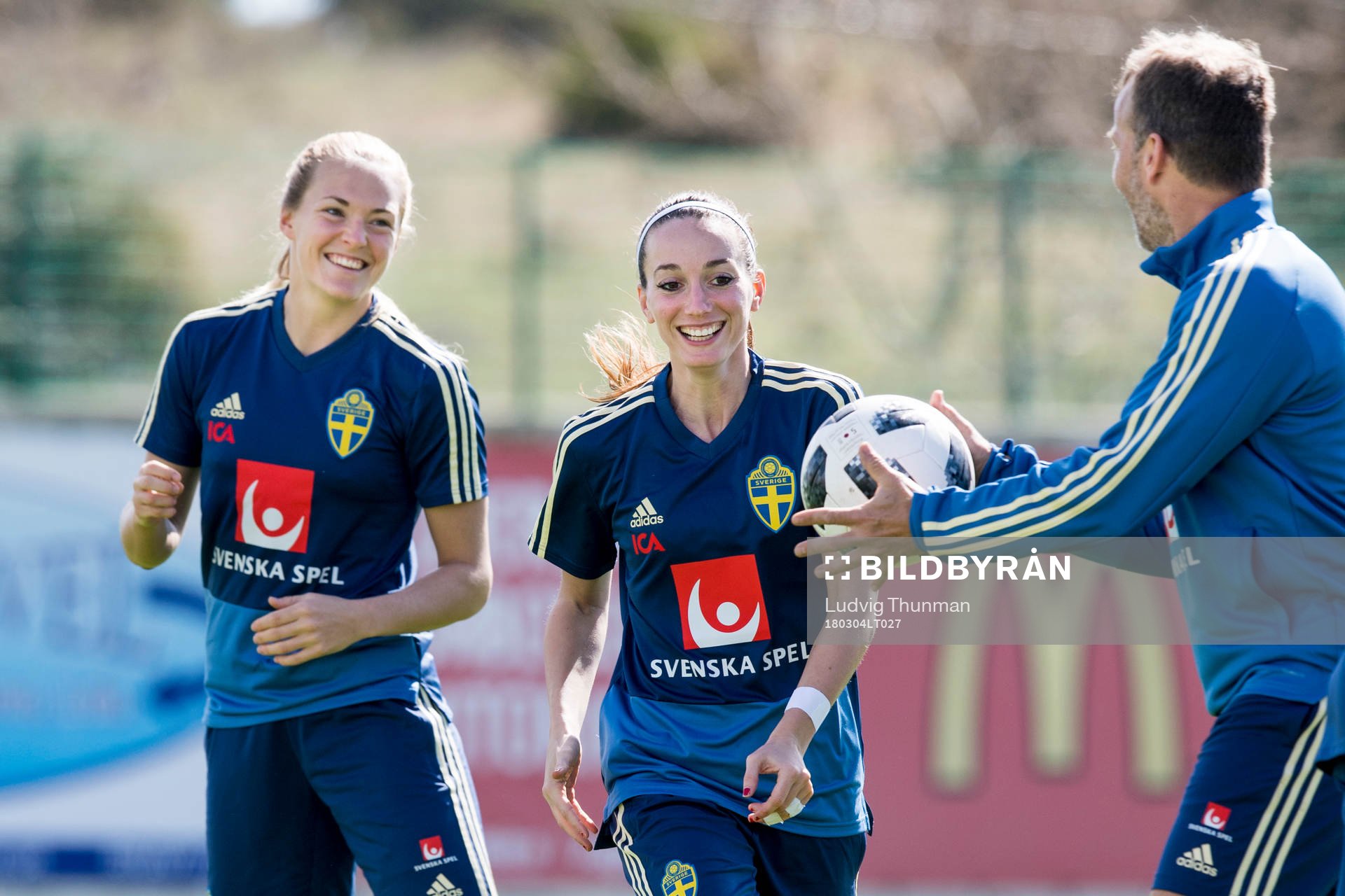 Magdalena Eriksson och Kosovare Asllani