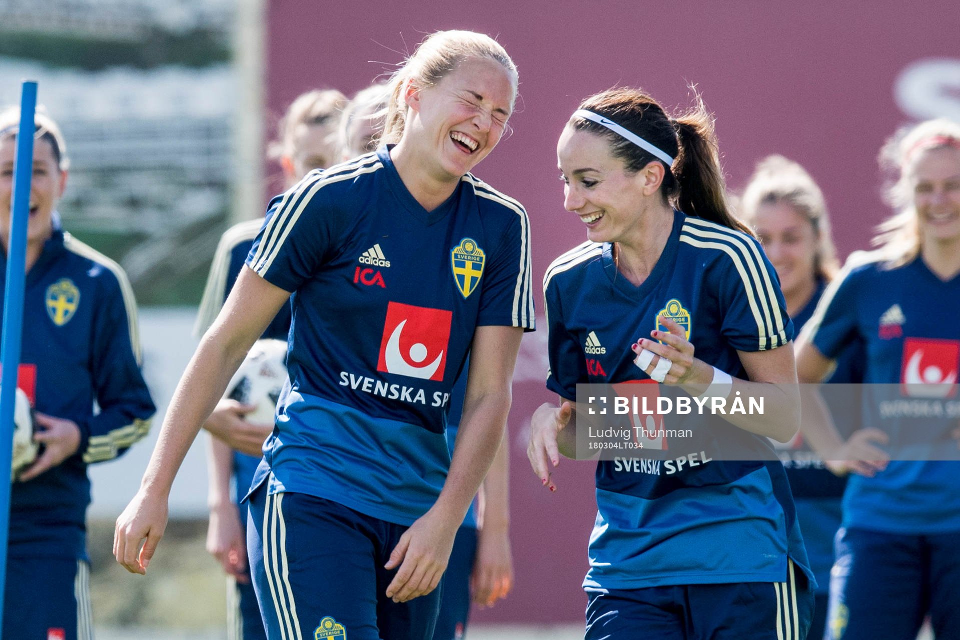 Magdalena Eriksson och Kosovare Asllani