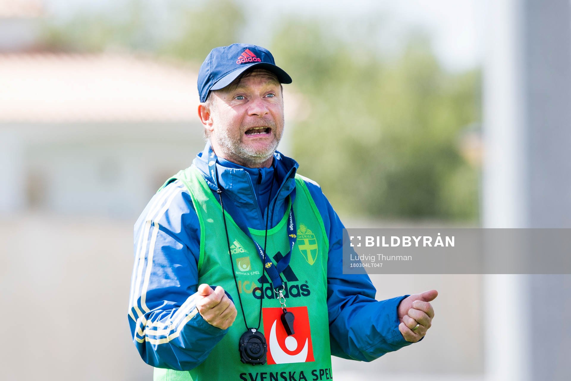 Förbundskapten Peter Gerhardsson