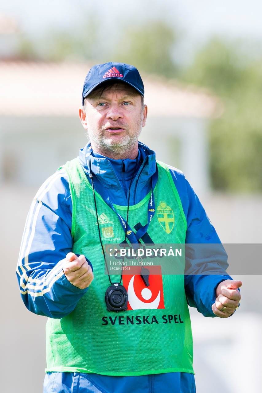 Förbundskapten Peter Gerhardsson