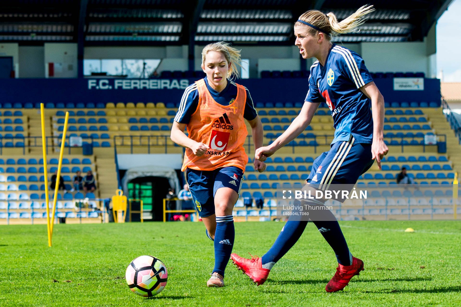 Elin Rubensson och Olivia Schough