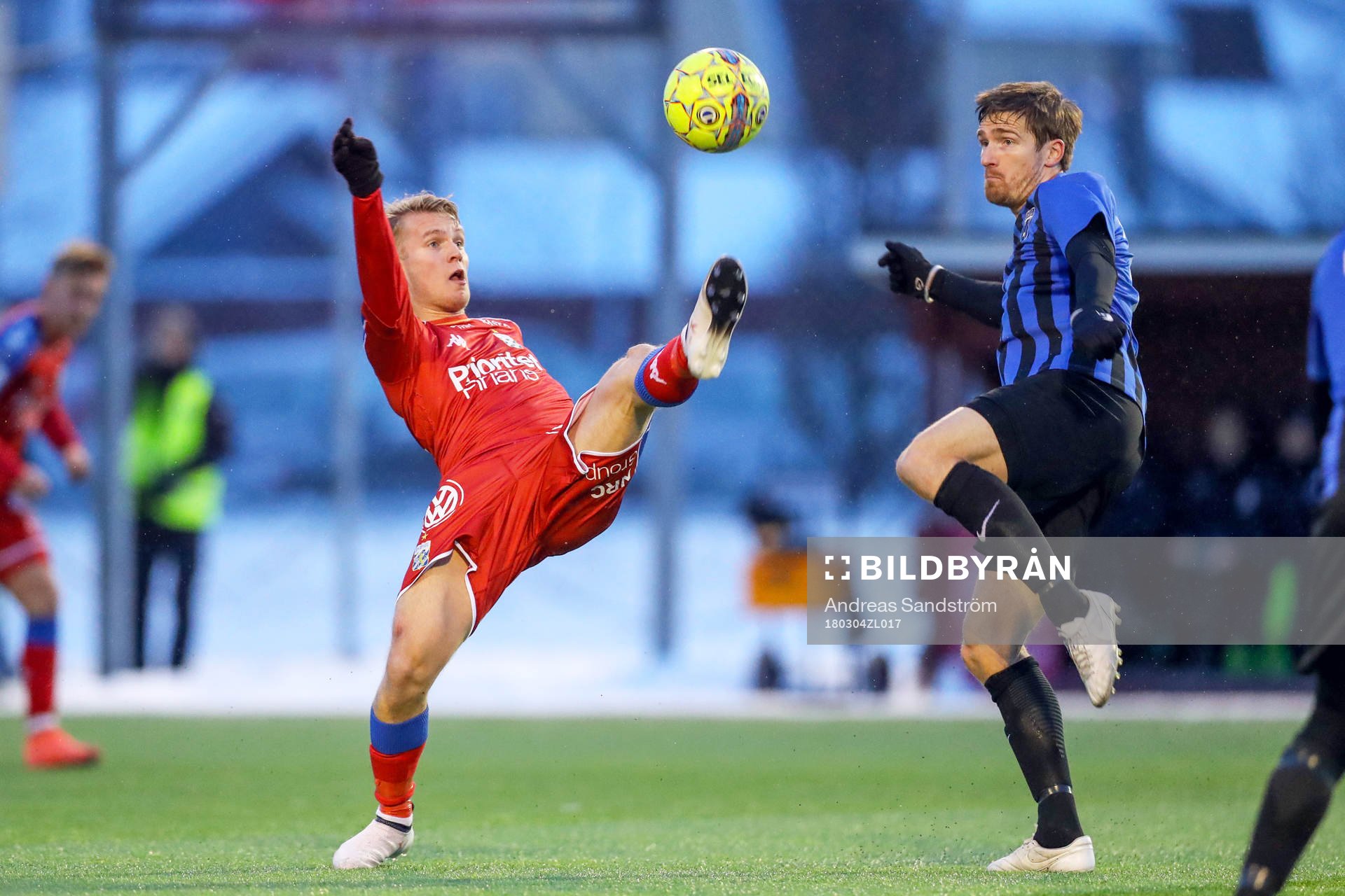IFK Göteborgs Mikael Ingebrigtsen och Sirius Jesper