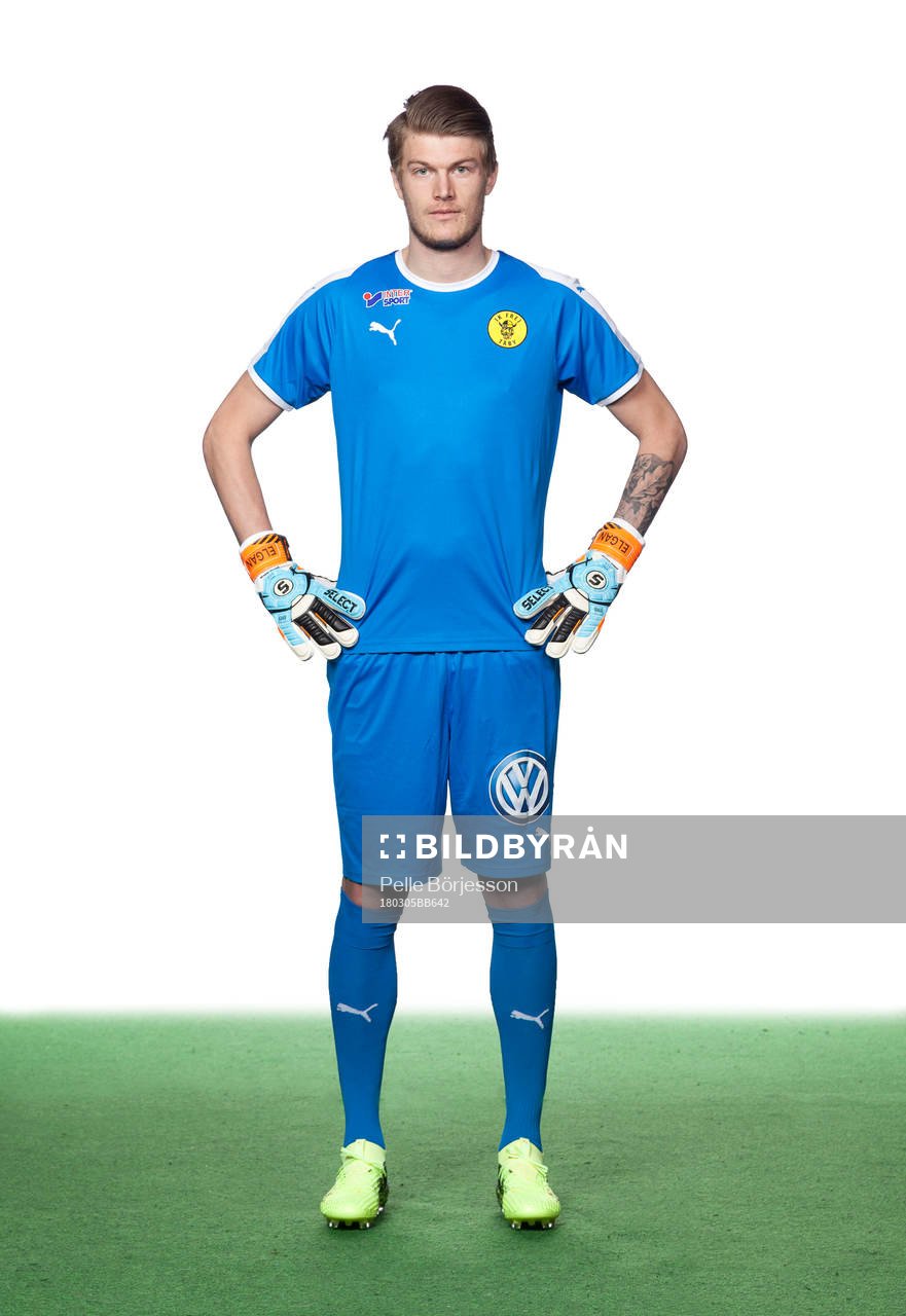 Frejs målvakt Hampus Elgán