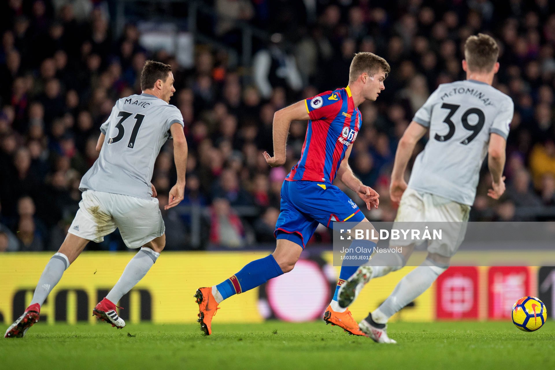 Alexander Sørloth of Crystal Palace