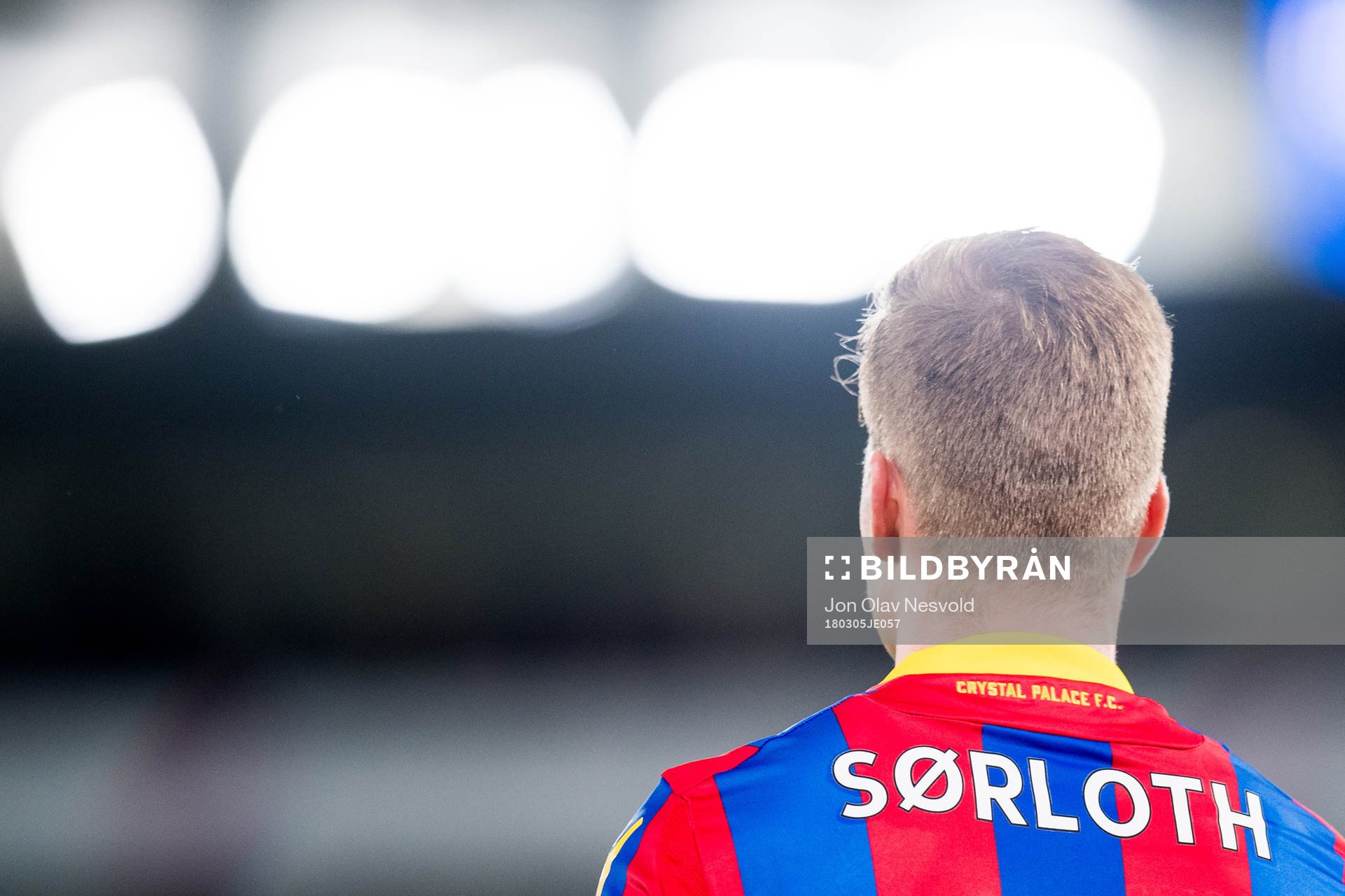 Alexander Sørloth of Crystal Palace