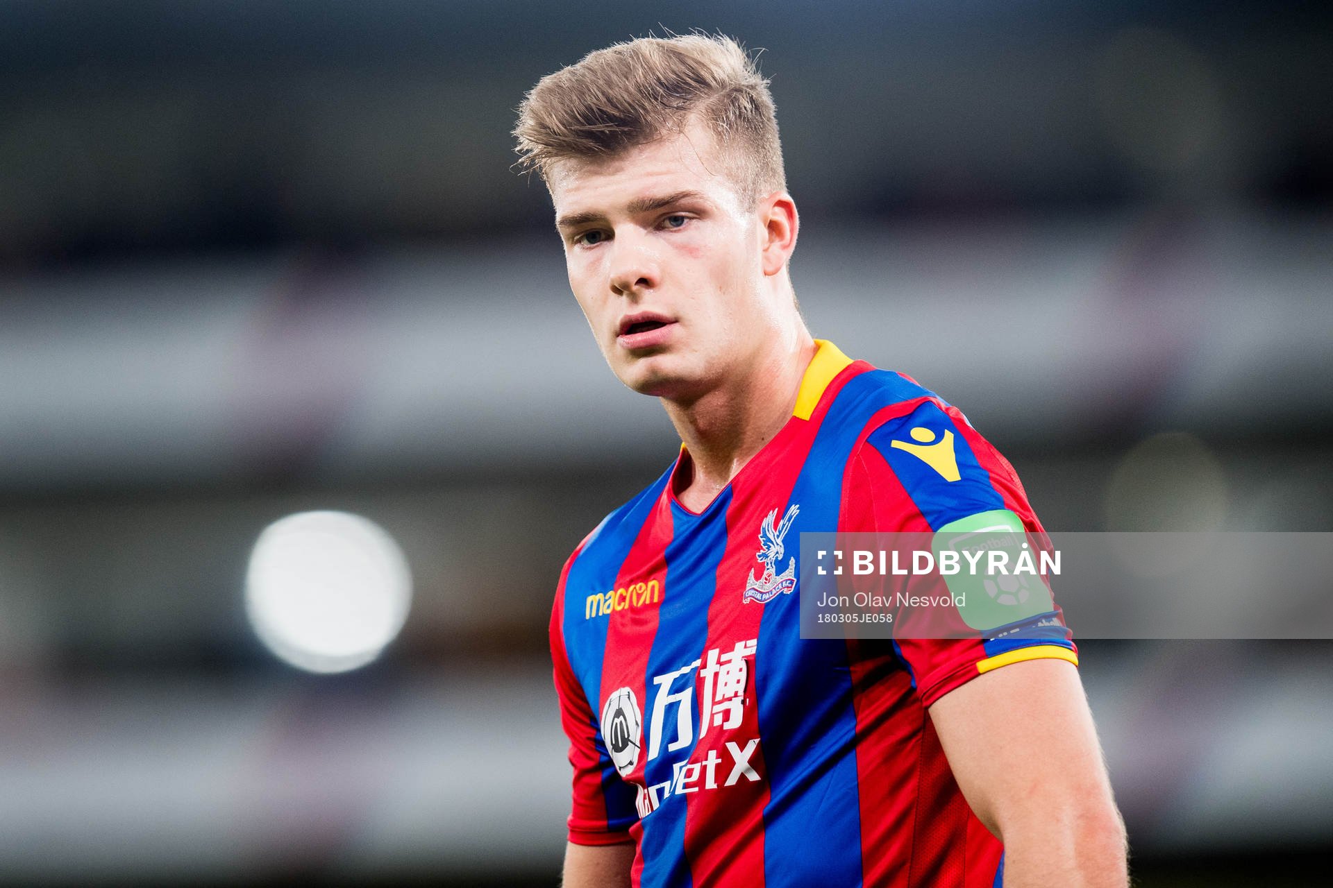 Alexander Sørloth of Crystal Palace