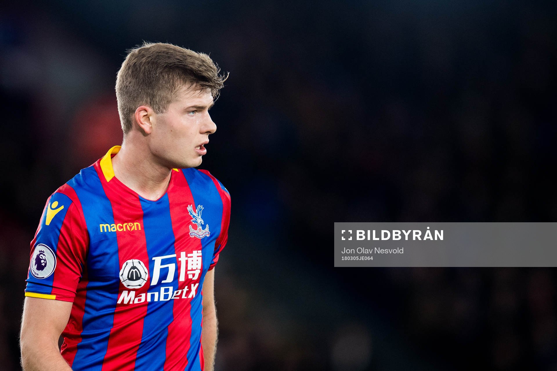 Alexander Sørloth of Crystal Palace