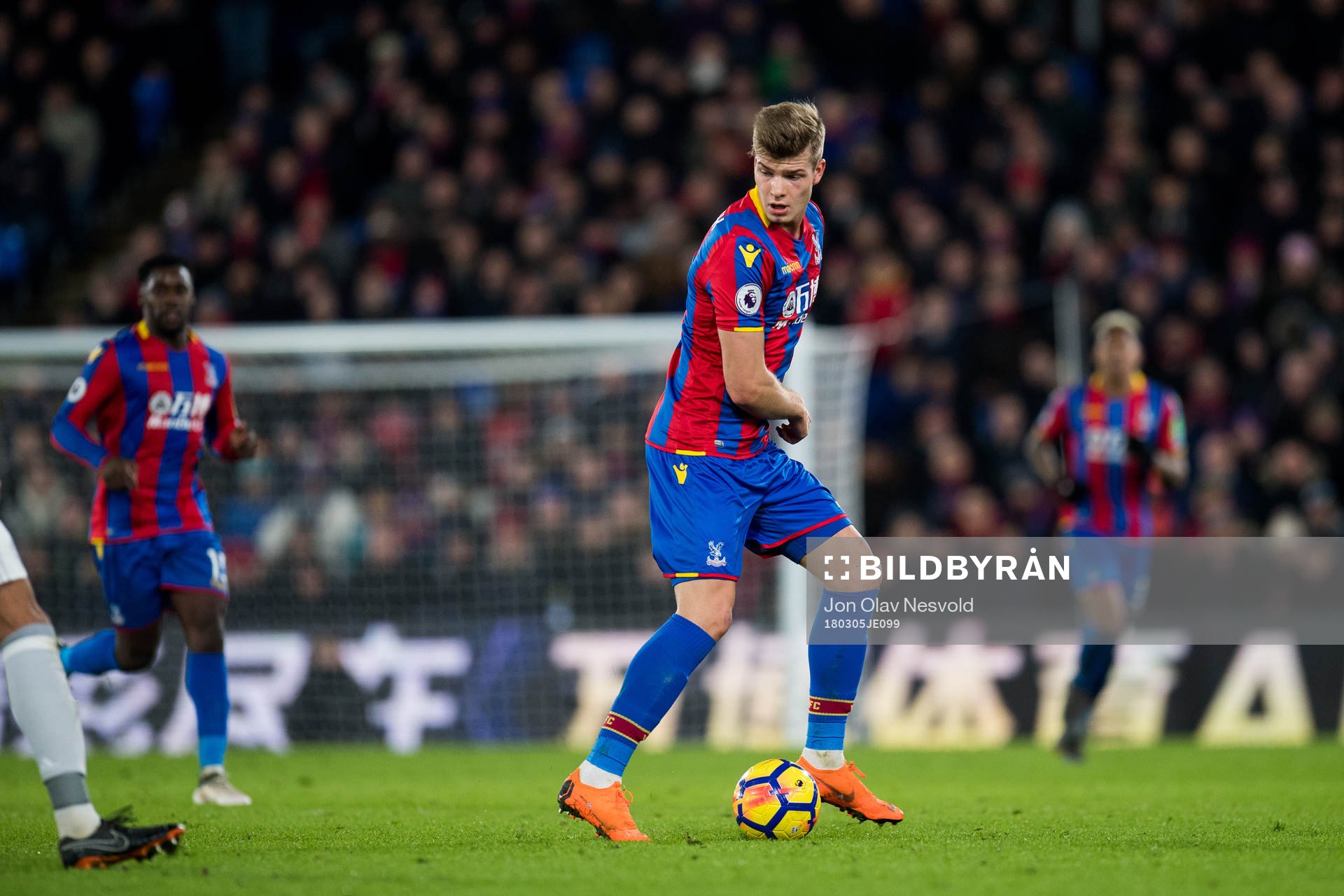 Alexander Sørloth of Crystal Palace