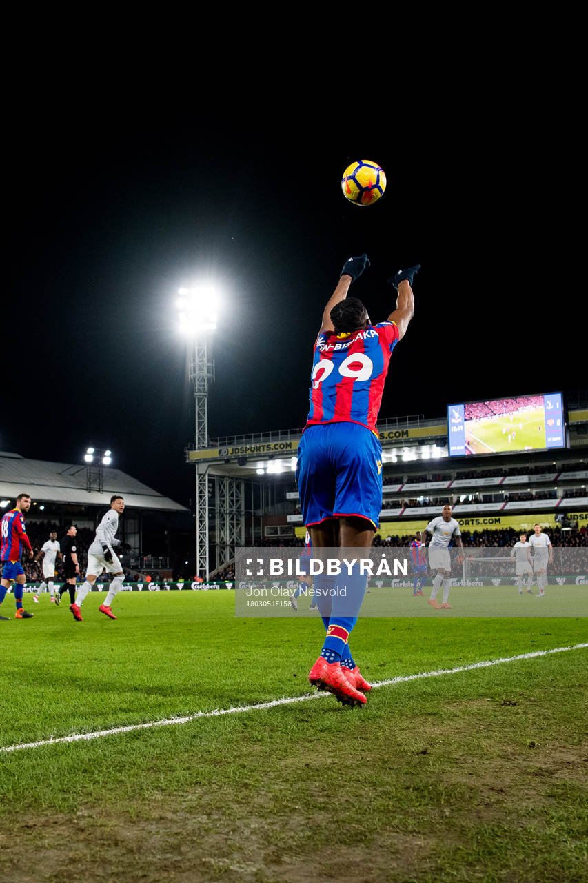 Aaron Wan-Bissaka of Crystal Palace