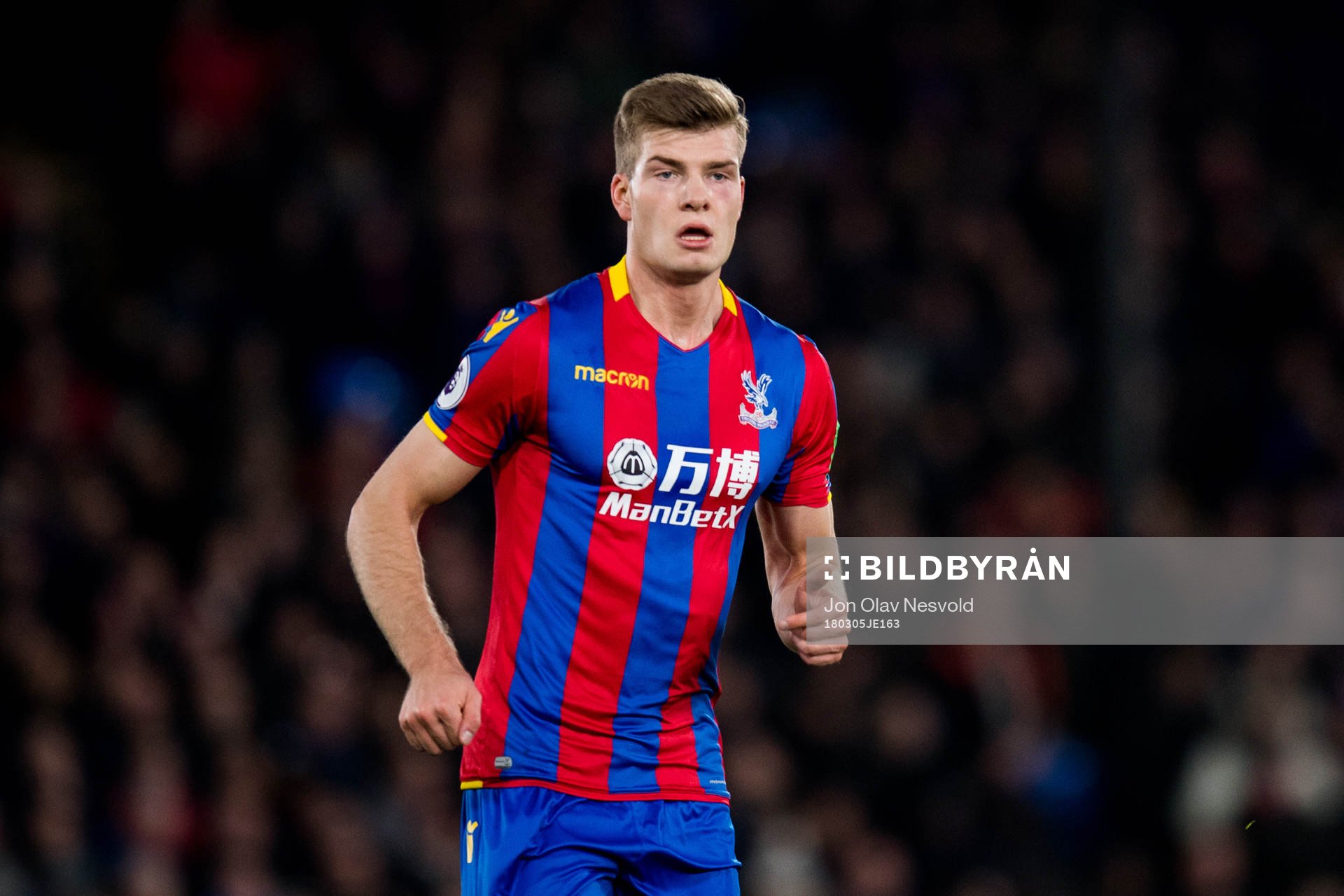 Alexander Sørloth of Crystal Palace