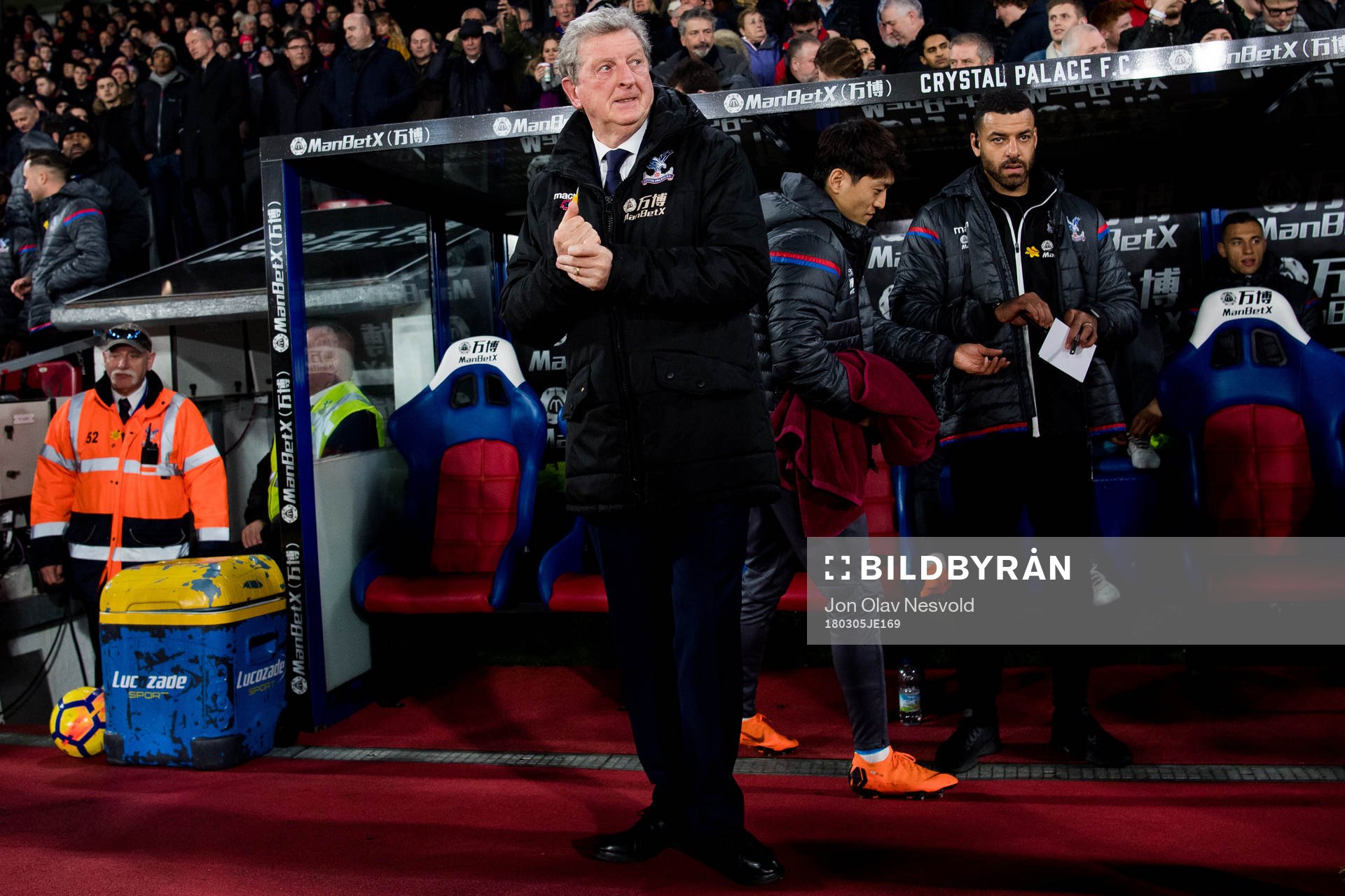Roy Hodgson, coach of Crystal Palace