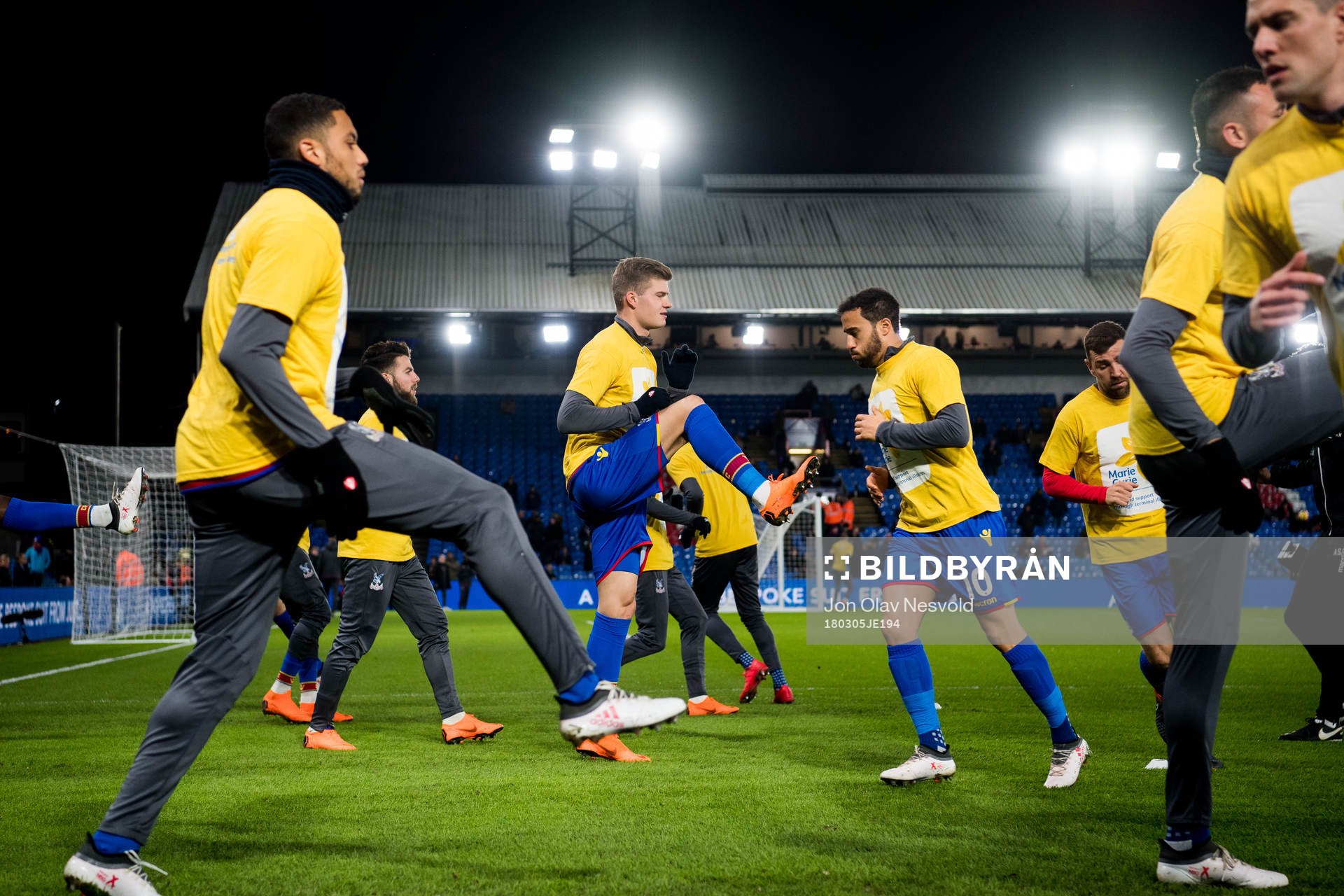 Alexander Sørloth of Crystal Palace