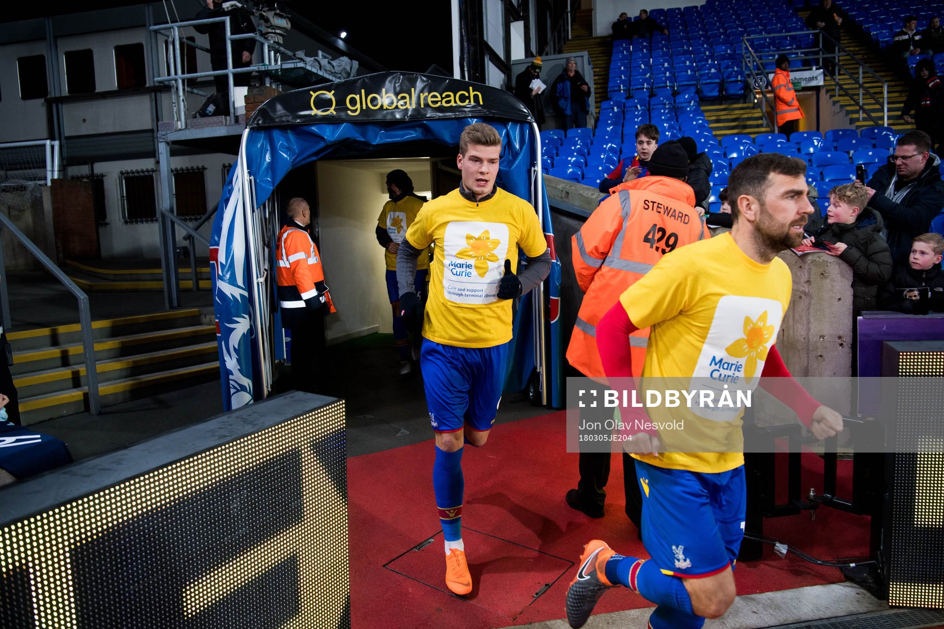 Alexander Sørloth of Crystal Palace