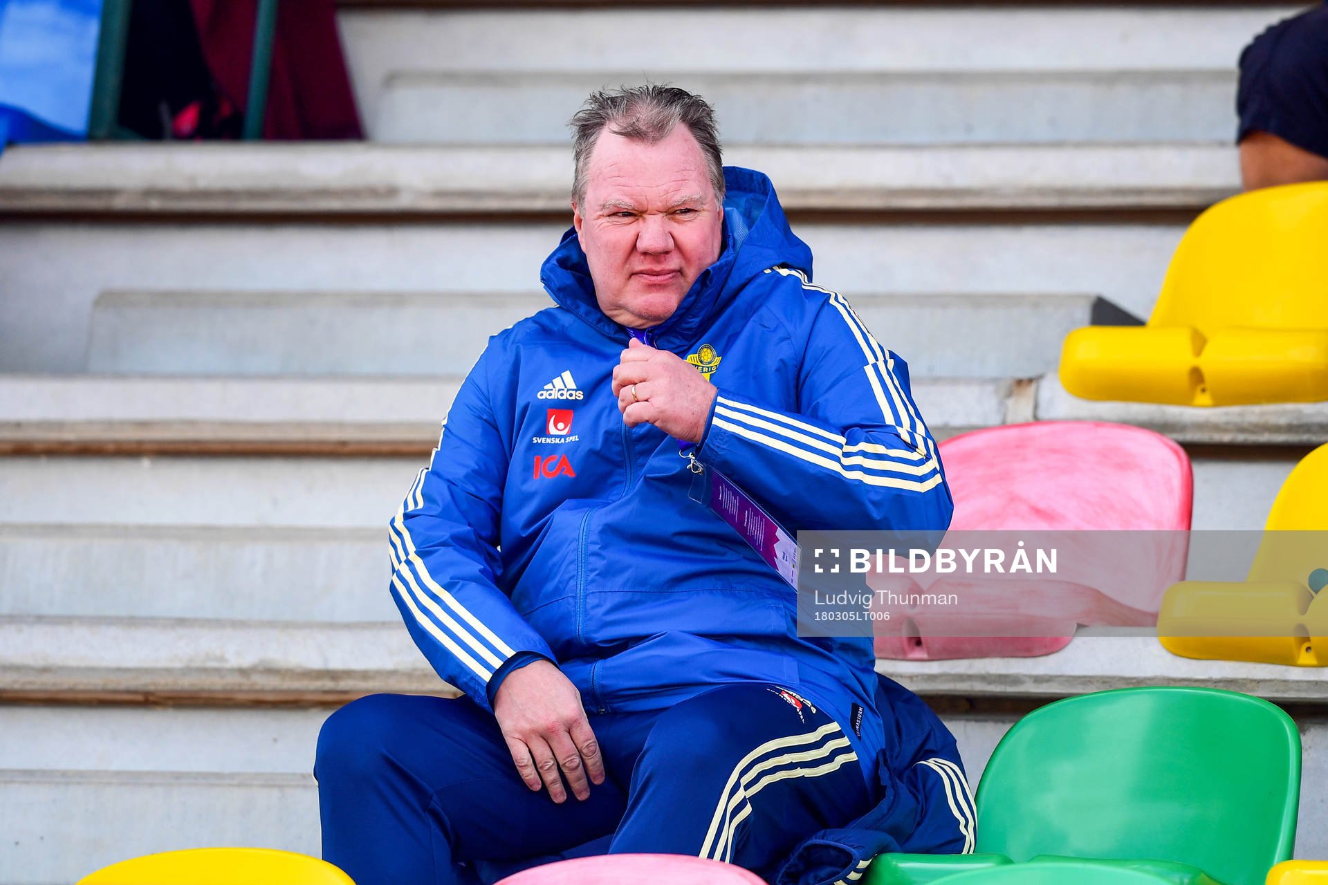 Svenska Fotbollförbundets ordförande Karl-Erik Nilsson