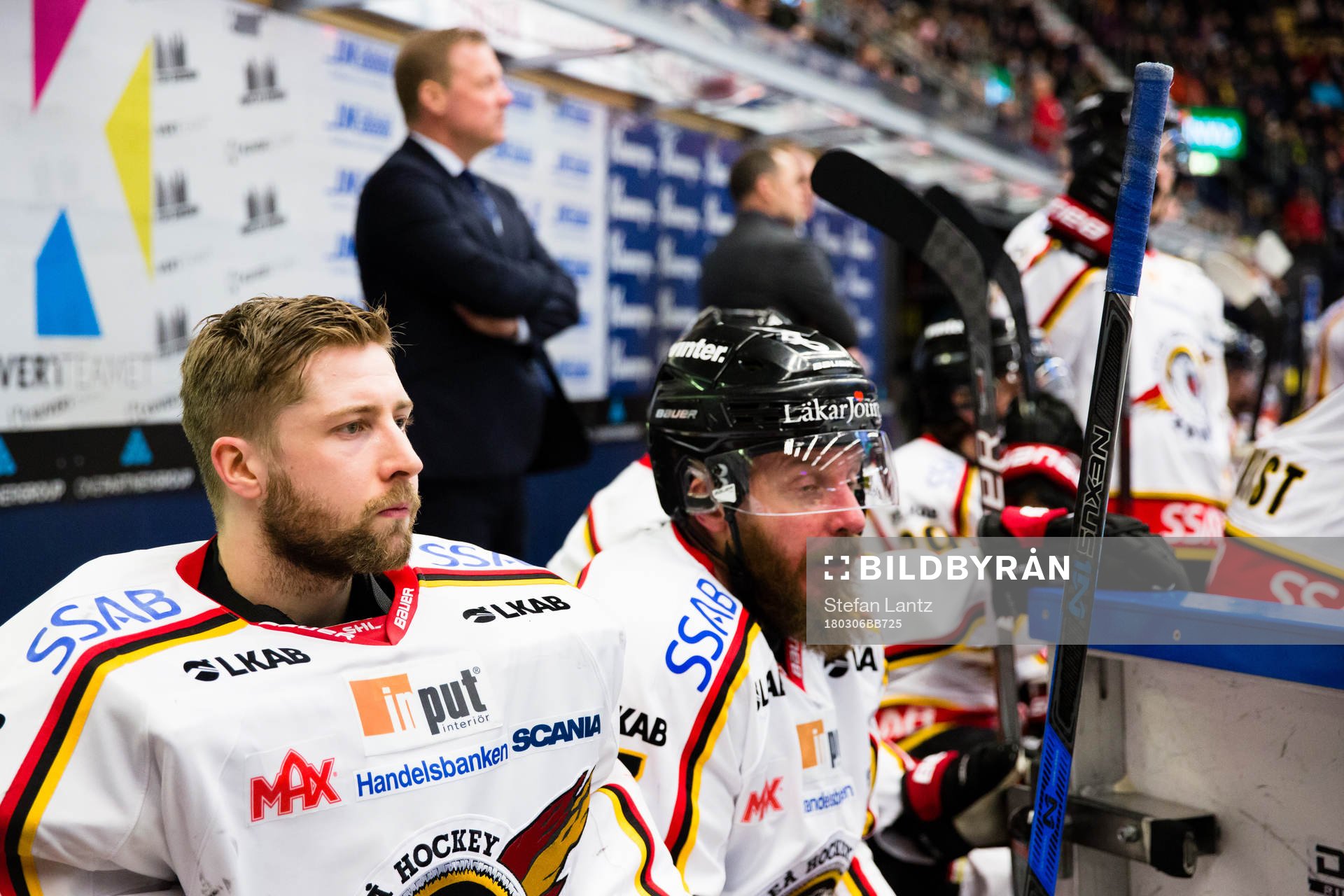 Luleås målvakt Joel Lassinatti deppar