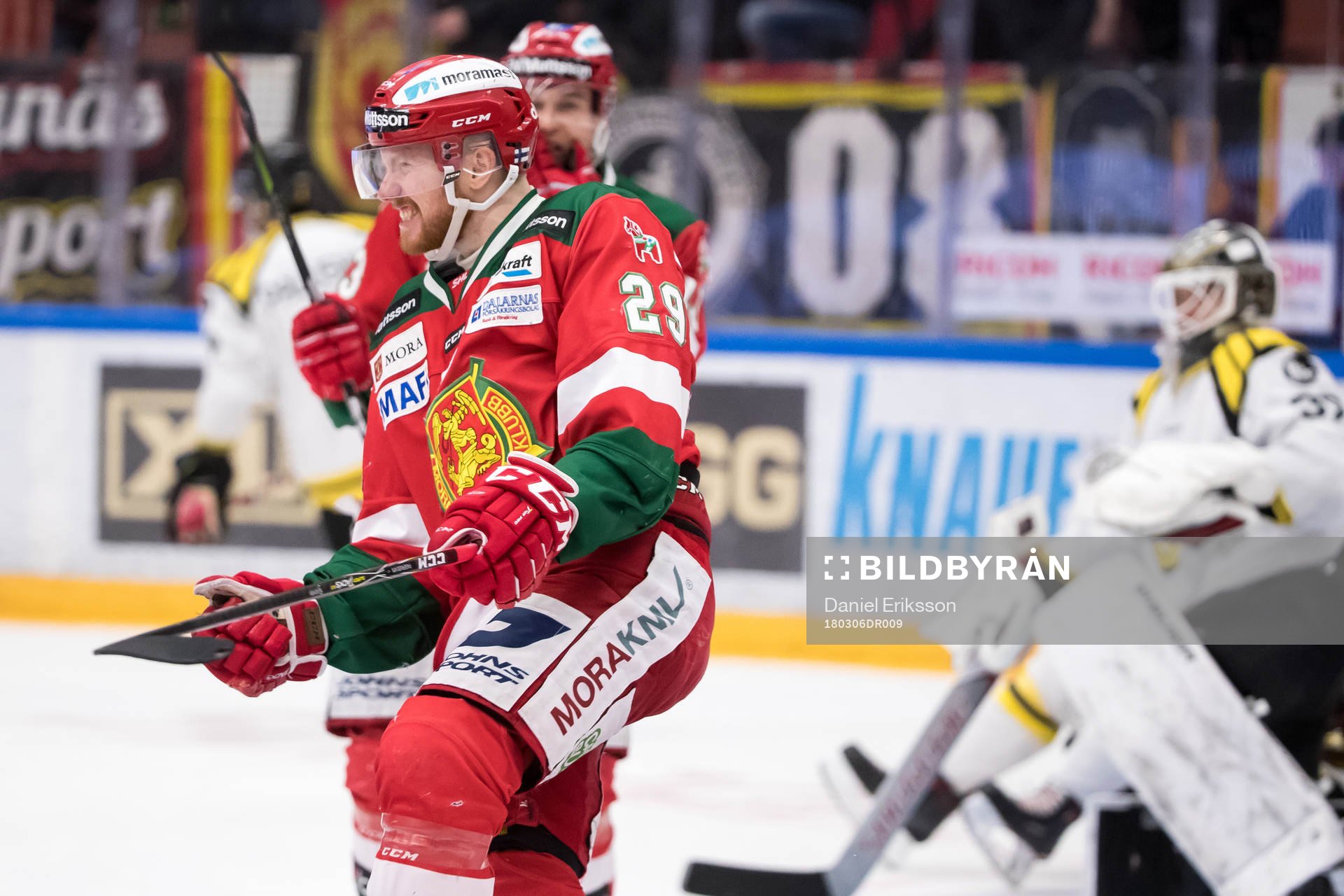 Moras Marcus Fagerudd jublar