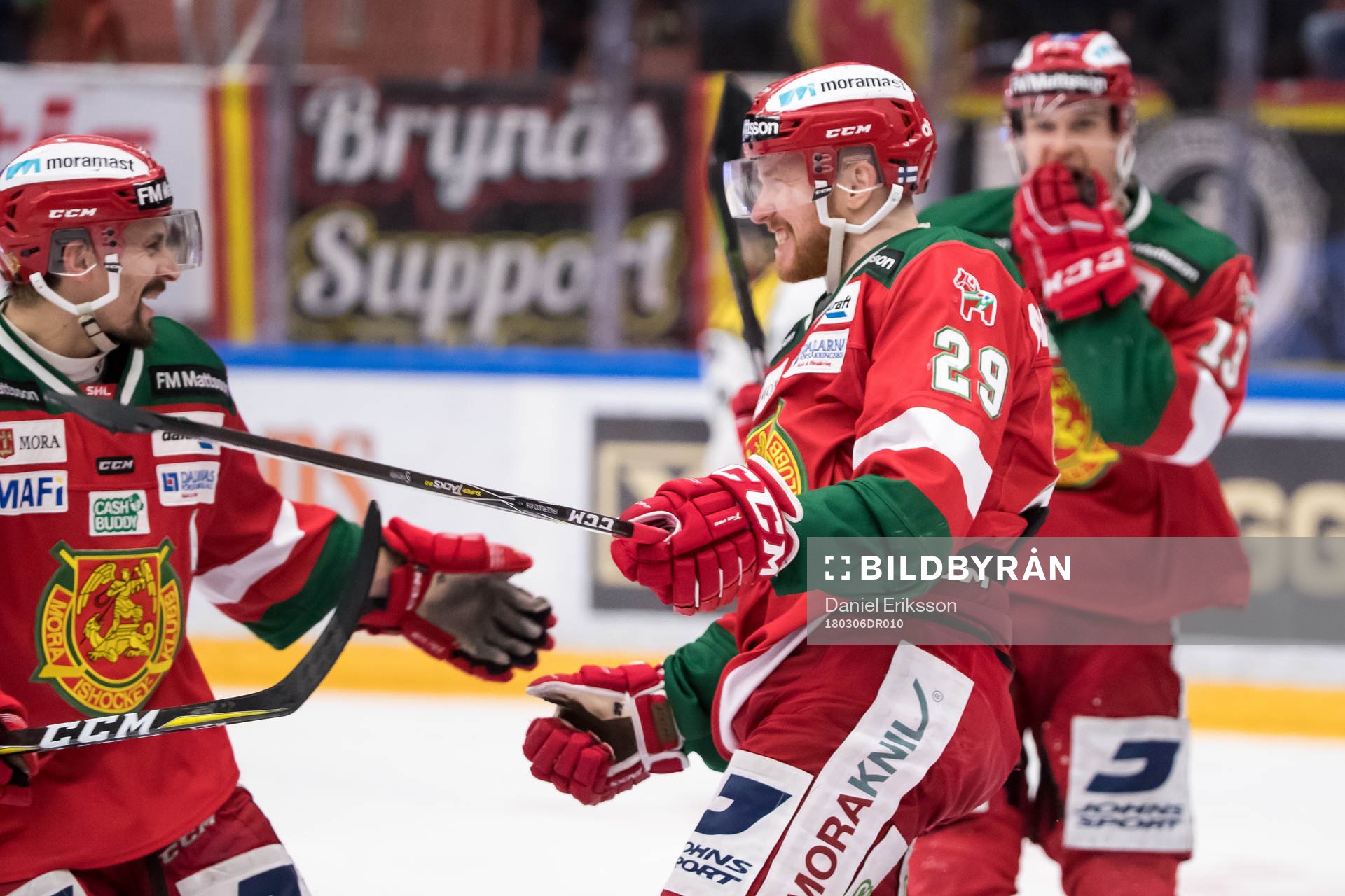 Moras Marcus Fagerudd jublar