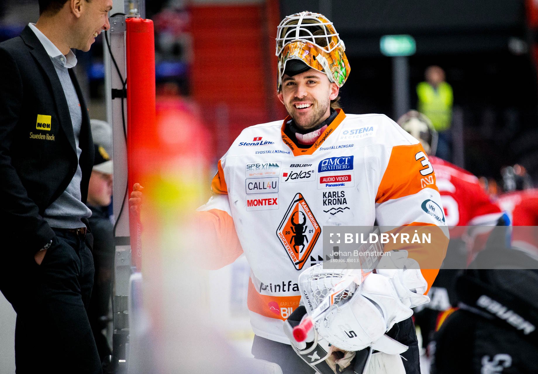 Karlskronas målvakt Johannes Jönsson
