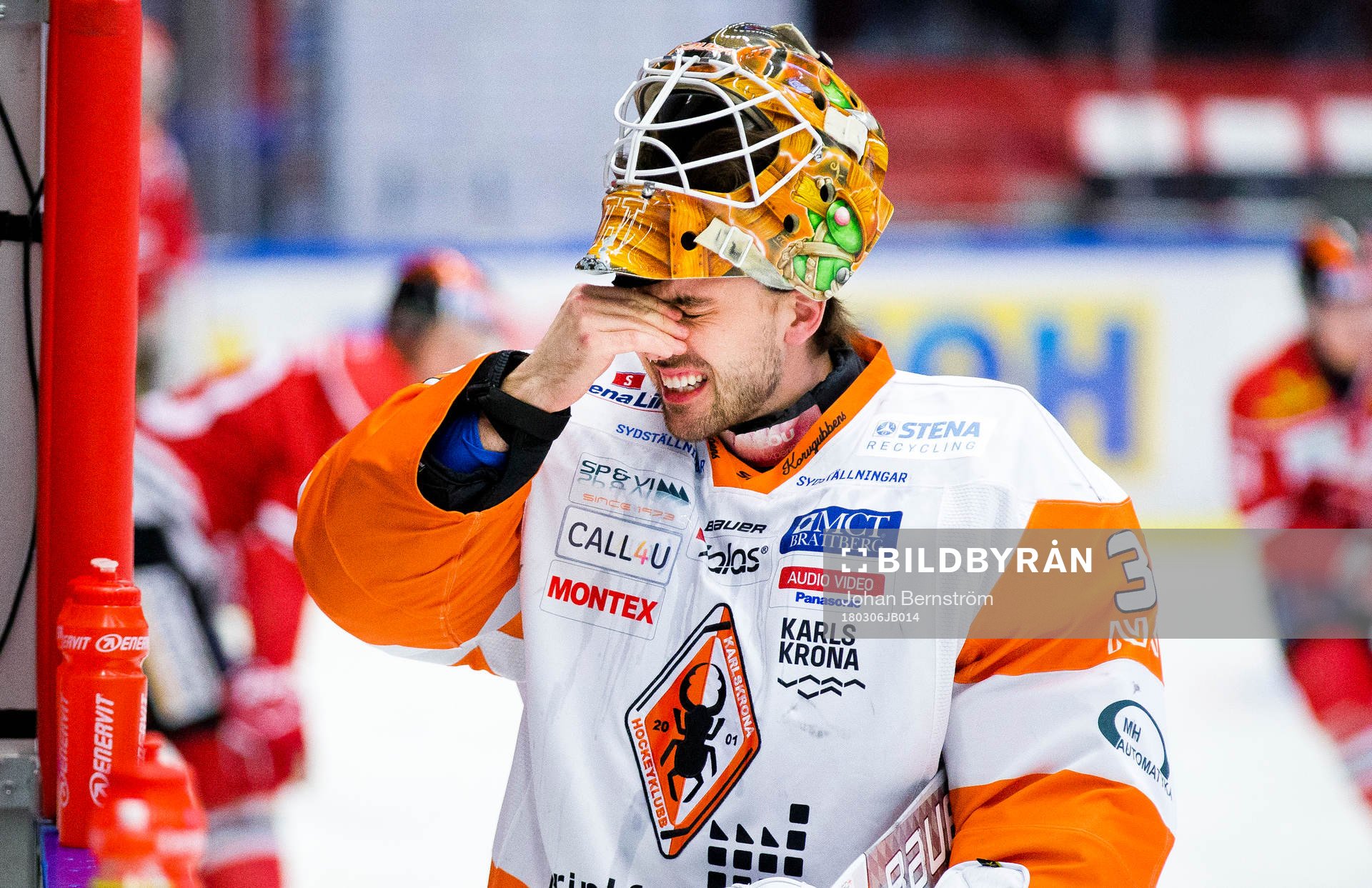 Karlskronas målvakt Johannes Jönsson