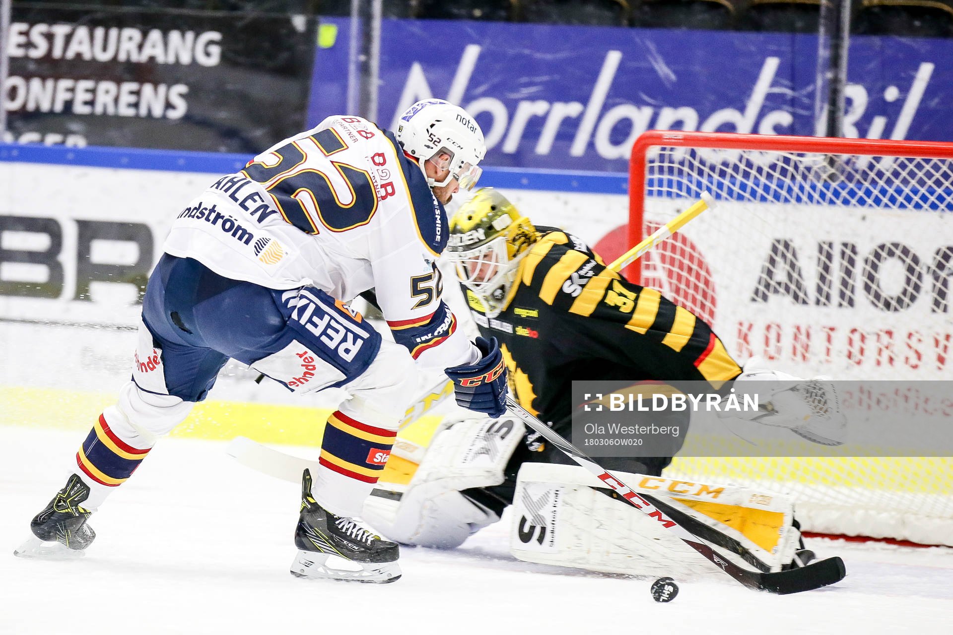 Skellefteås målvakt Joni Ortio