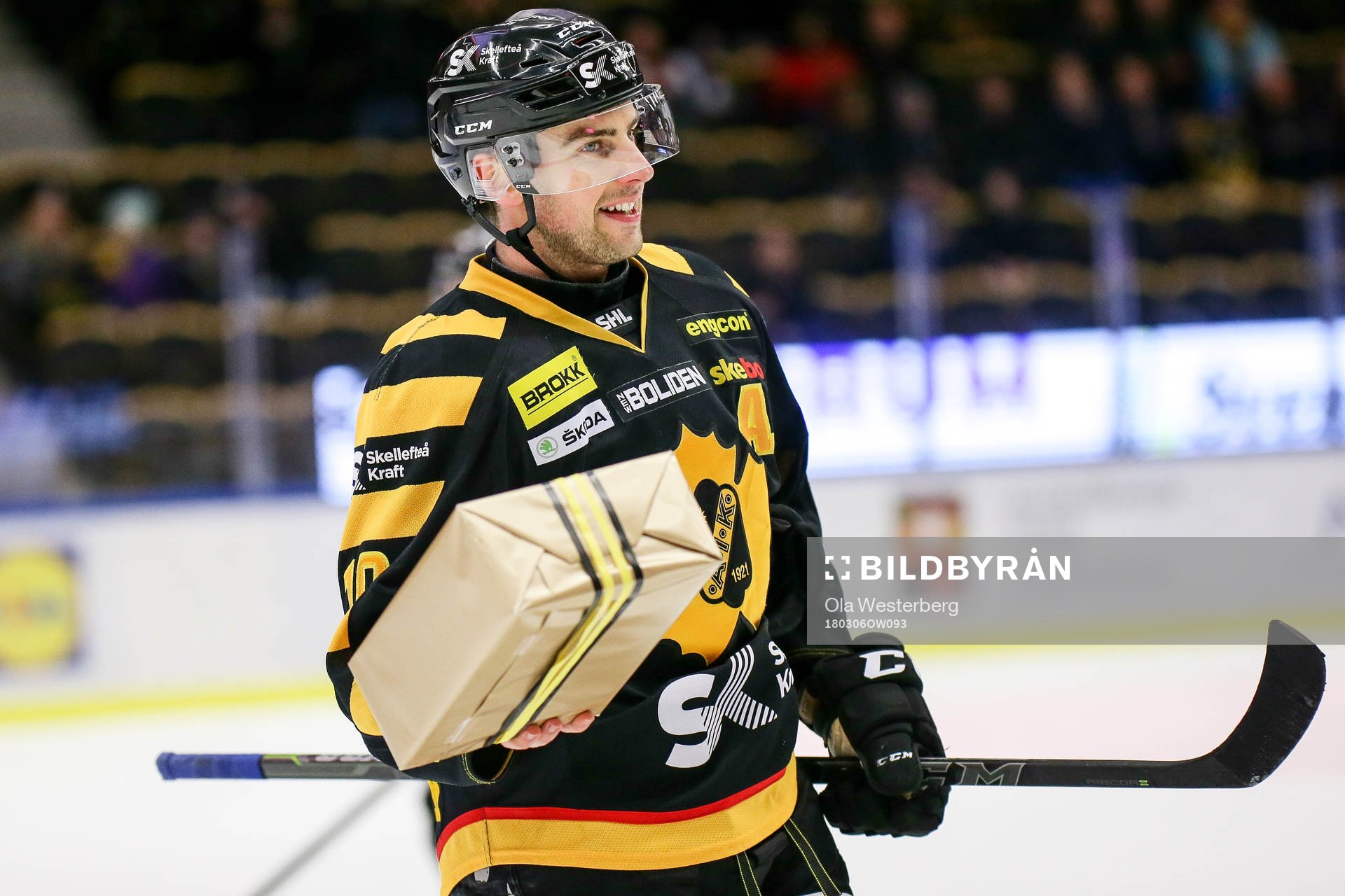 Skellefteås Joakim Lindström firar 300 poäng