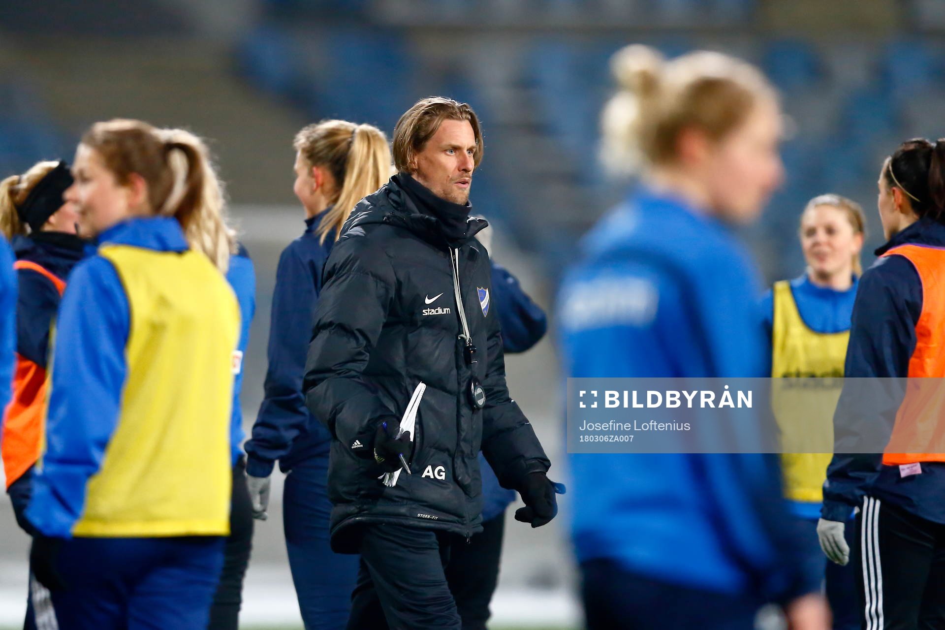 Tränare Anders Gahnström