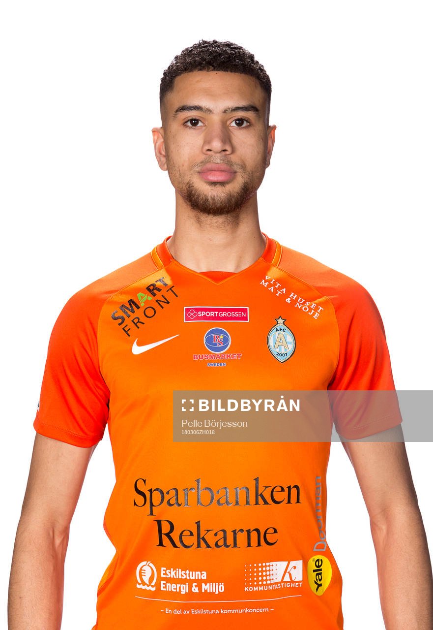 AFC Eskilstunas Aaron Zahui