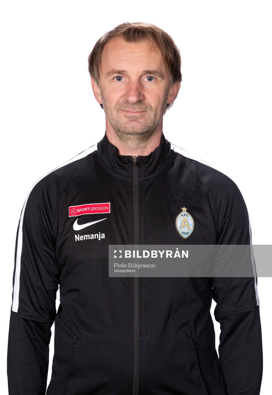 AFC Eskilstunas huvudtränare Nemanja Miljanovic