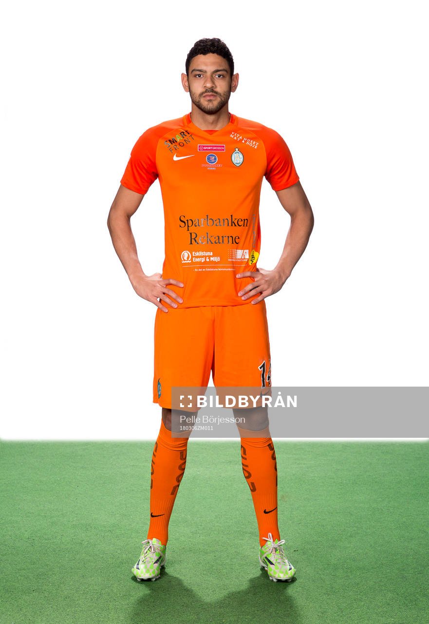 AFC Eskilstunas Wellyson Oliveira
