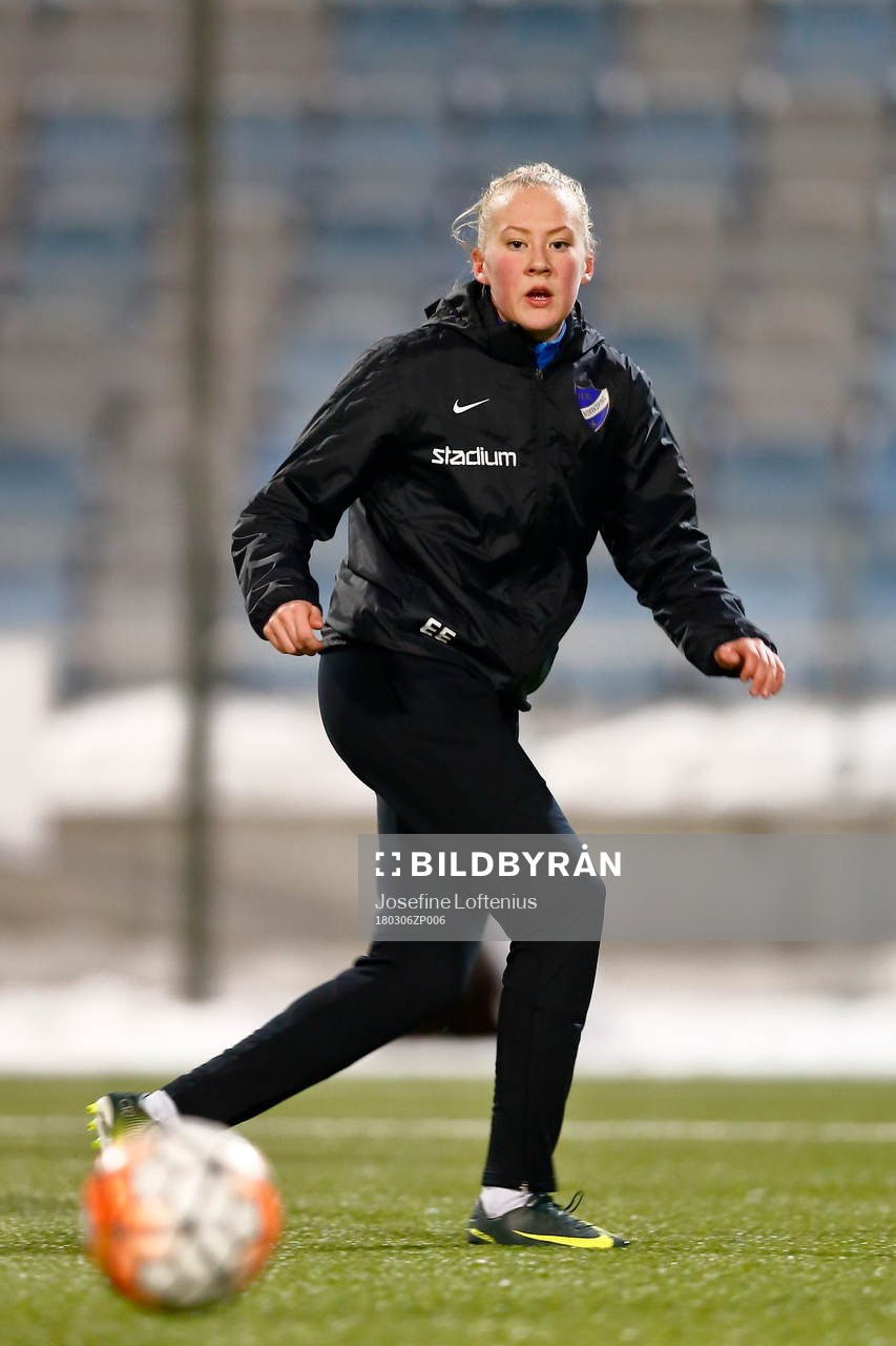 Träning med IFK Norrköping DFK på Östgötaporten