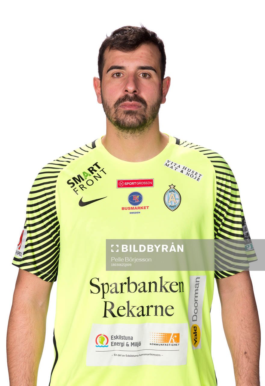AFC Eskilstunas målvakt Gianluca Curci