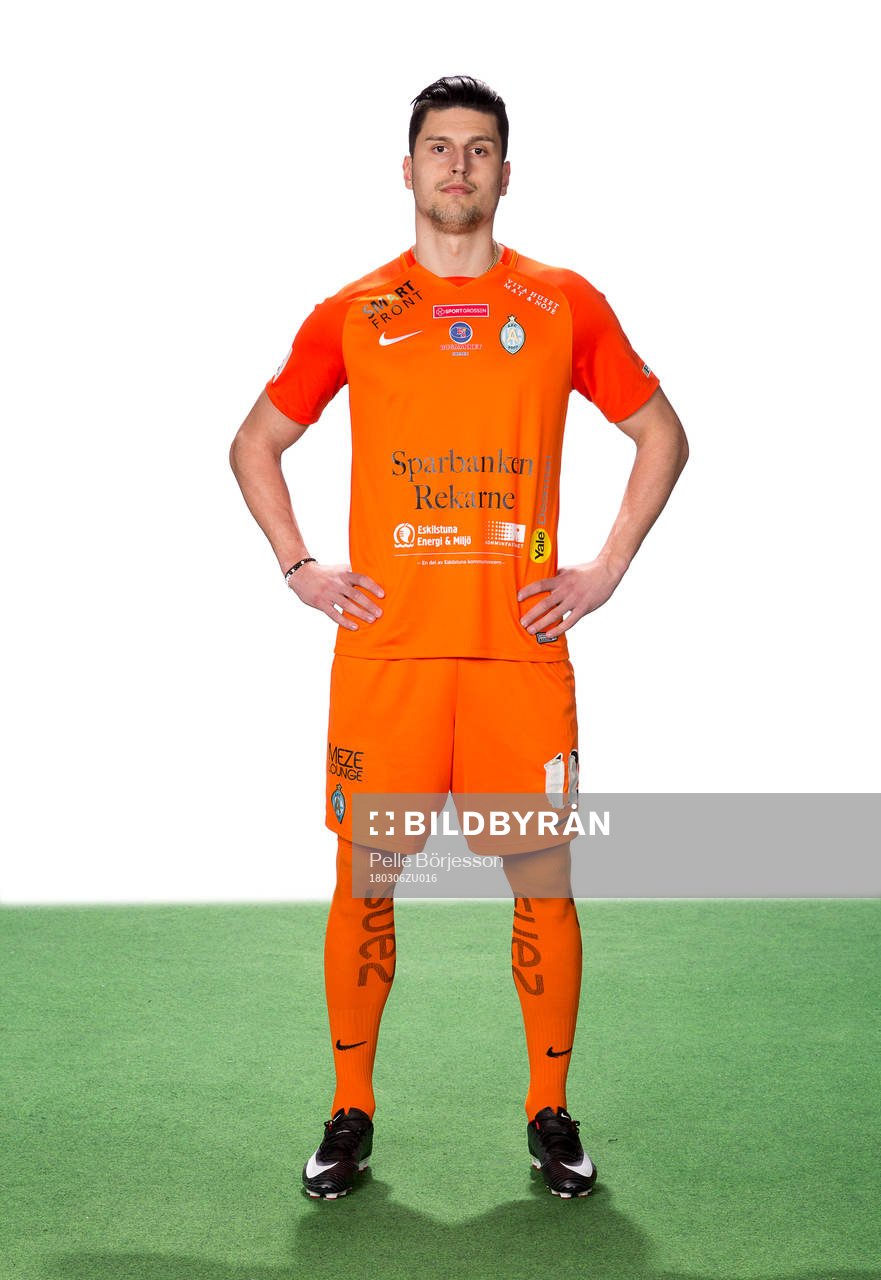 AFC Eskilstunas Luka Mijaljevic