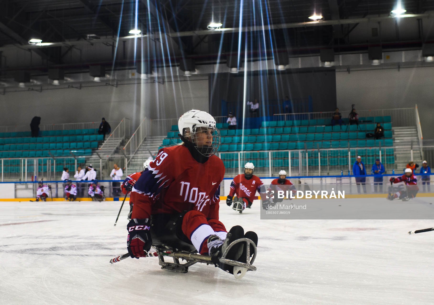 A handout photo made available by the Olympic Information