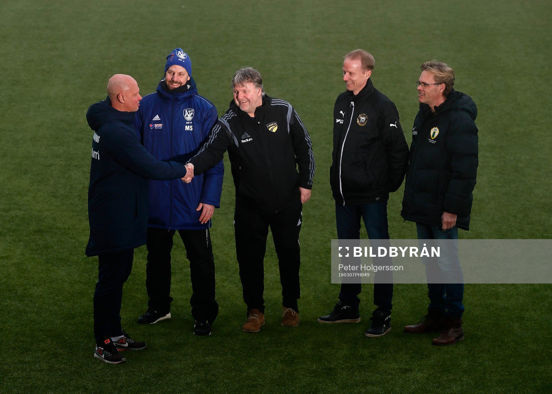 Tränare Tony Martinsson, ledare för fotbollsakademin