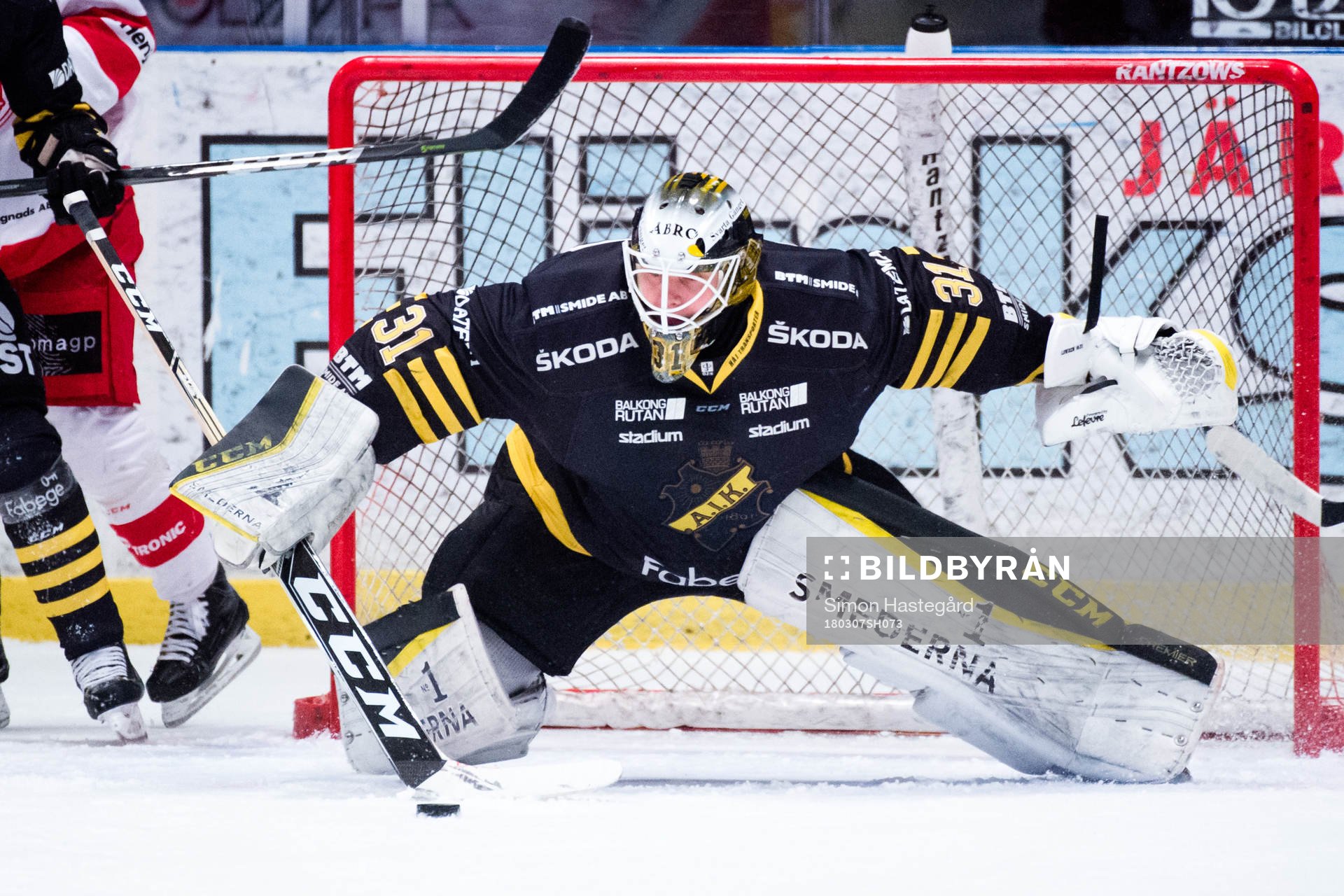 s målvakt Linus Lundin