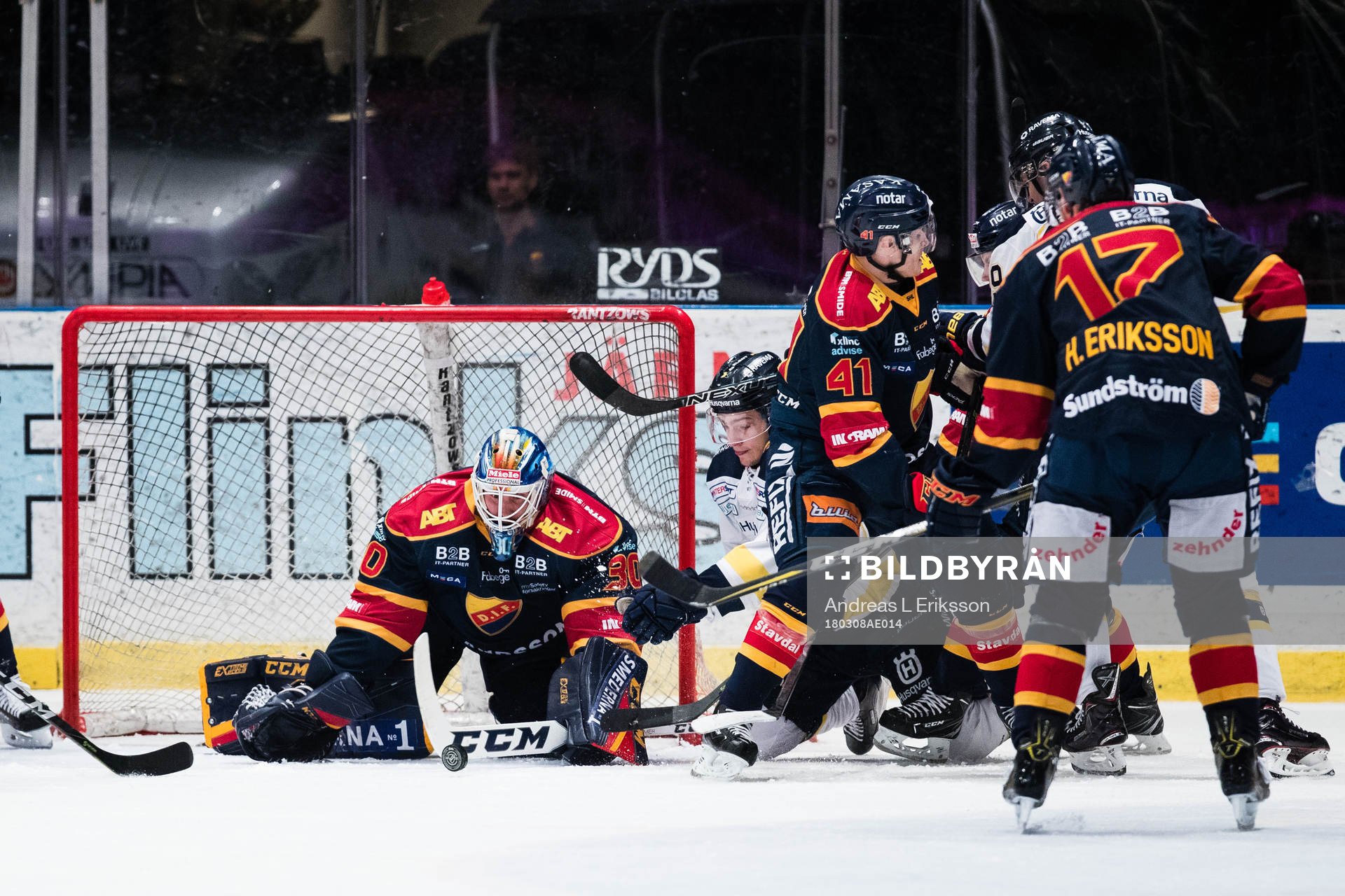Djurgårdens målvakt Joacim Eriksson