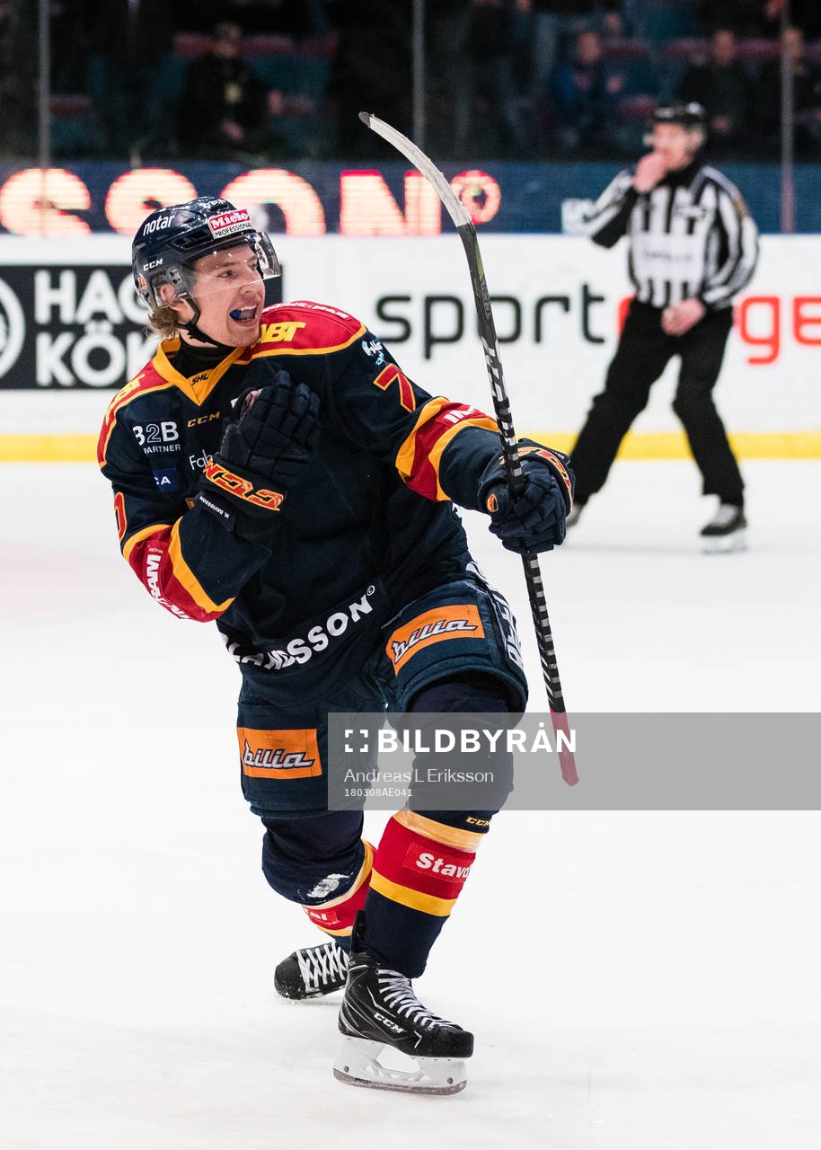Djurgårdens Marcus Davidsson jublar