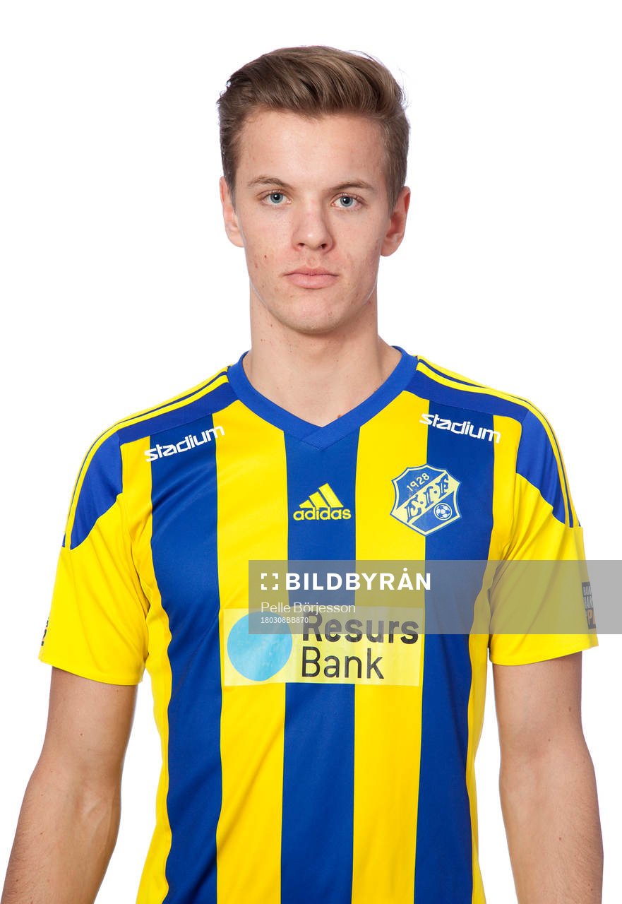 Eskilsminnes Erik Hellberg poserar för ett porträtt den 8 mars 2018 i Helsingborg.