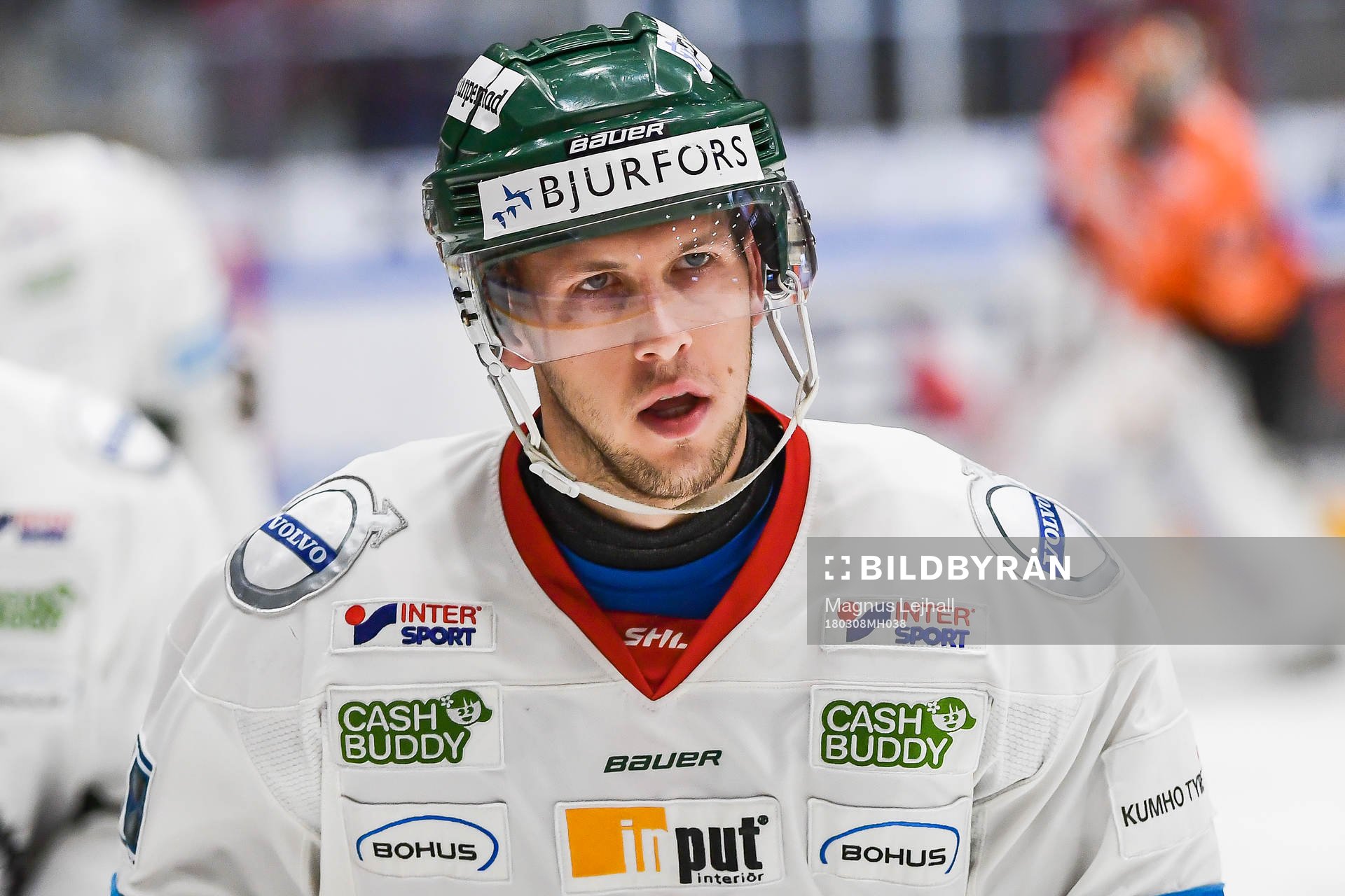 Frölundas Matt Donovan jublar