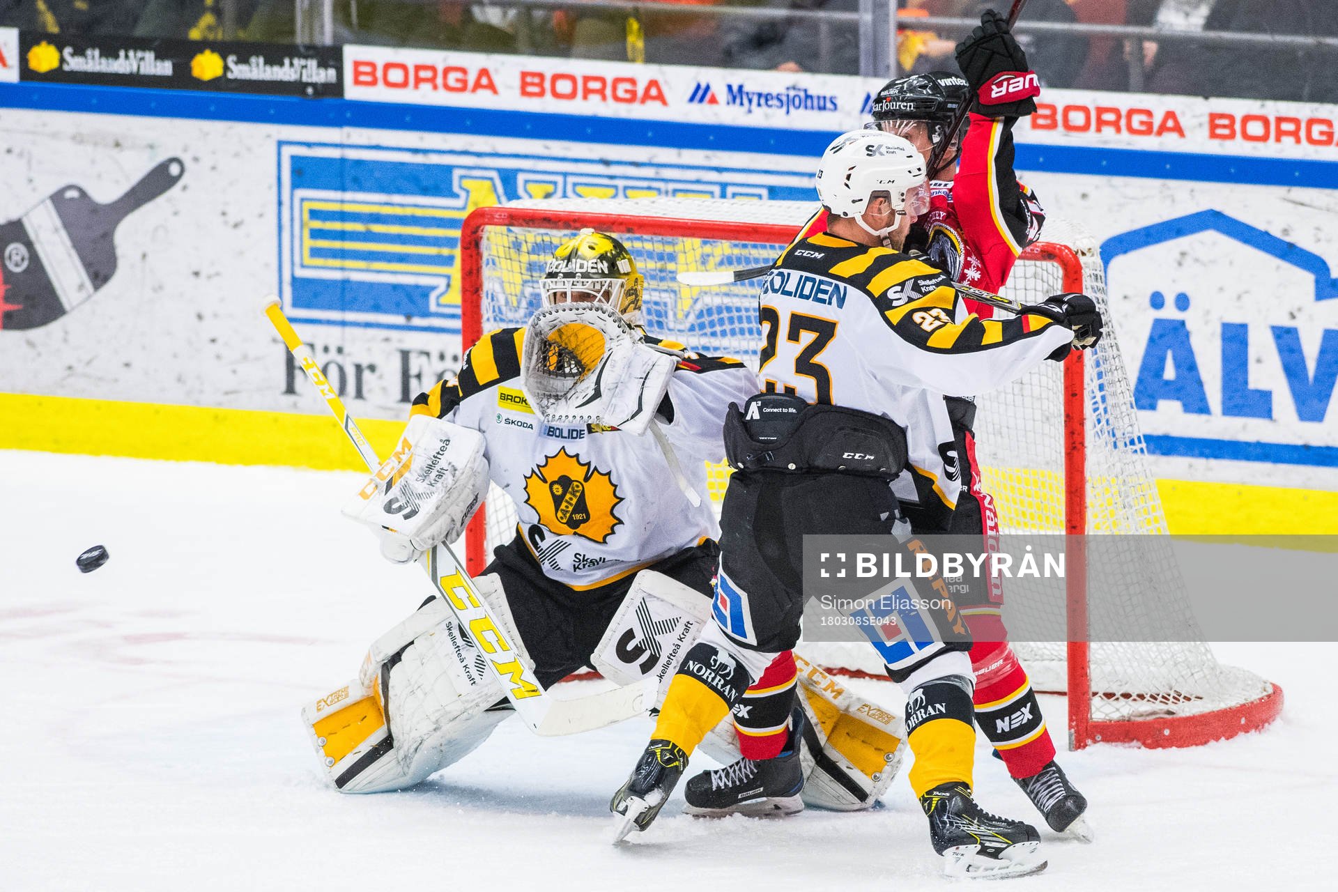 Skellefteås målvakt Joni Ortio