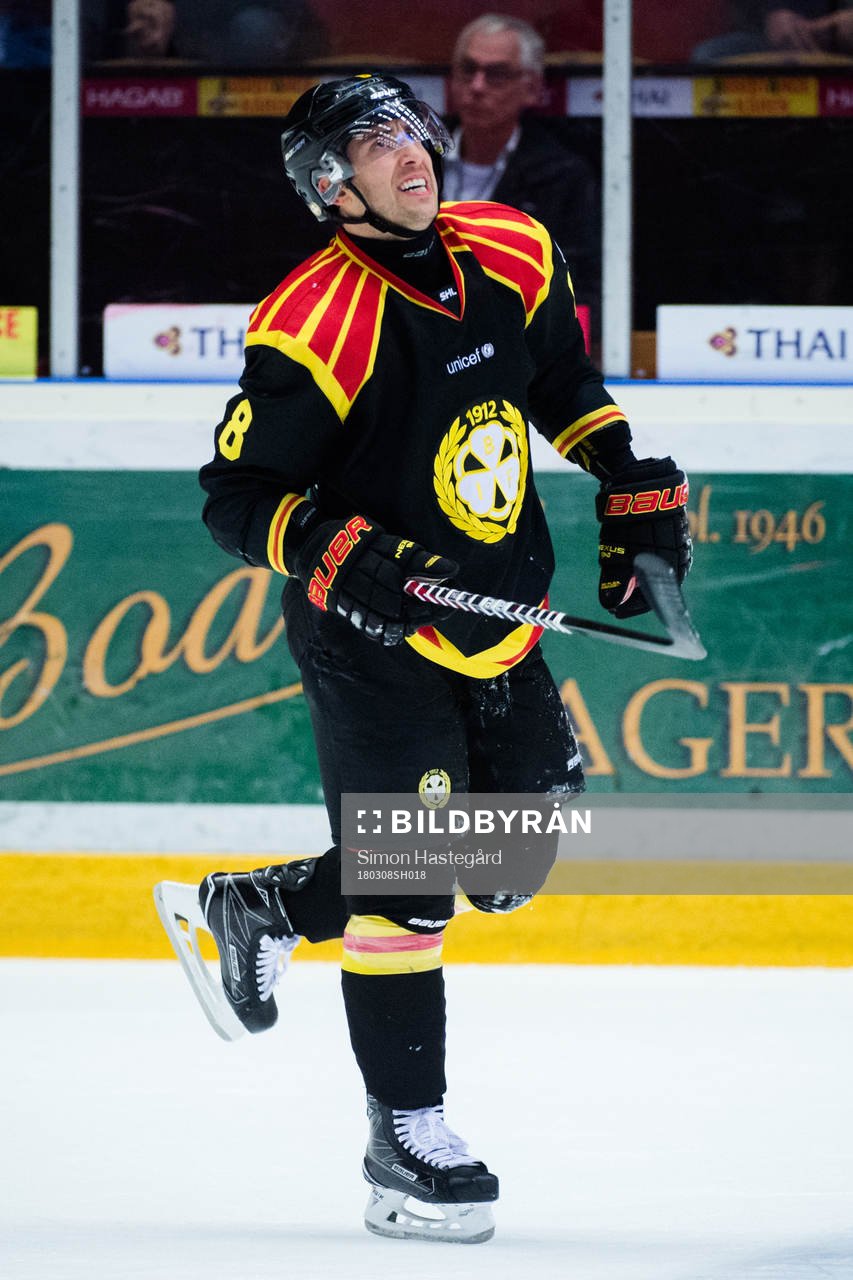 Brynäs Aaron Palushaj har ont