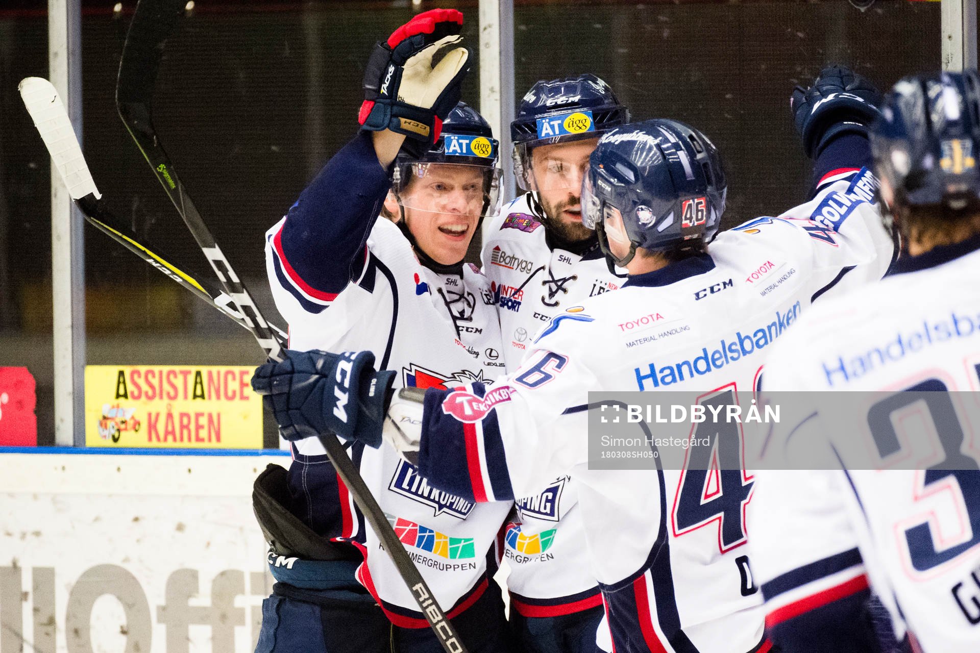Linköpings Ken André Olimb och Daniel Olsson Trkulja