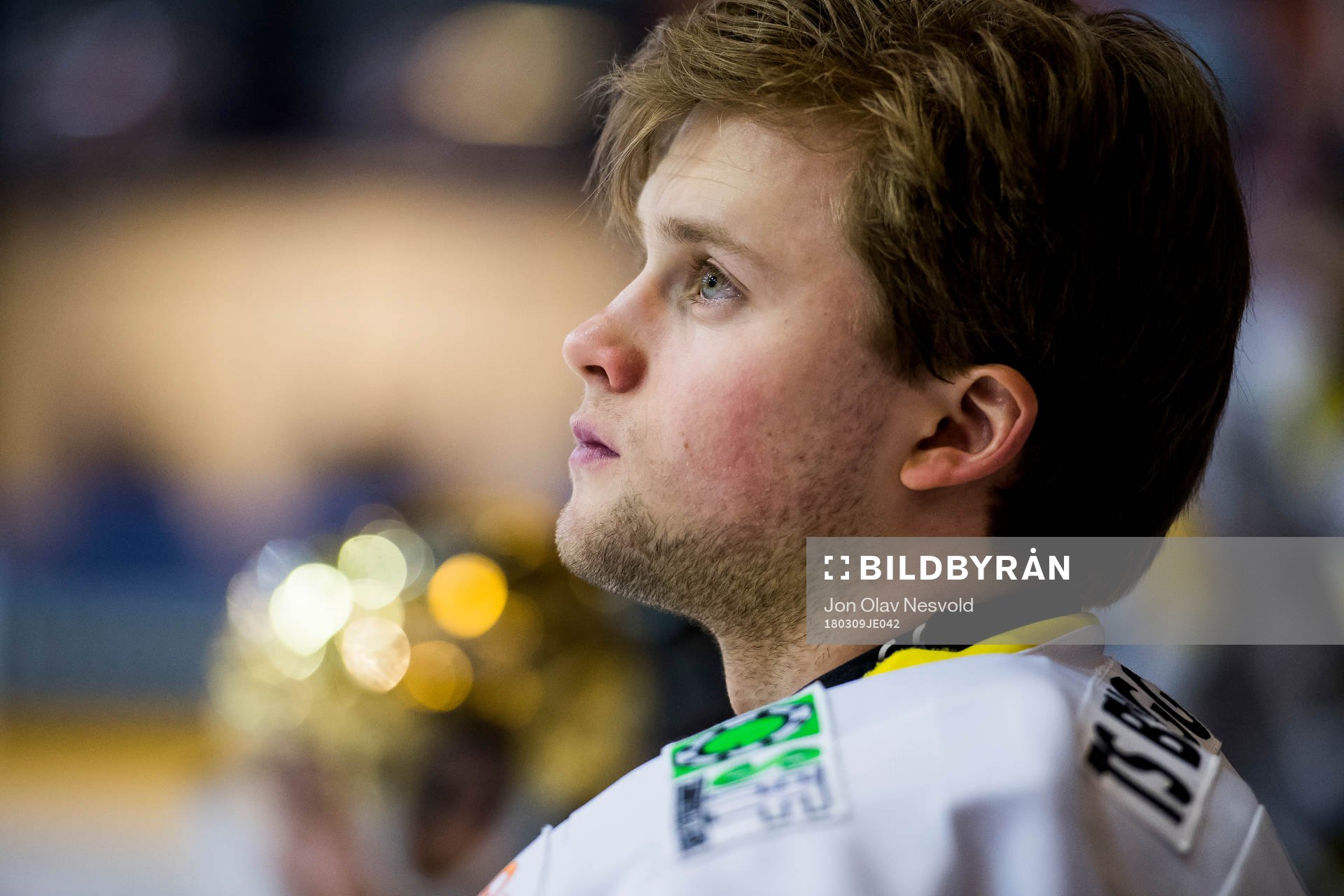 Goaltender Jonas Wang Wikstøl of Stavanger Oilers