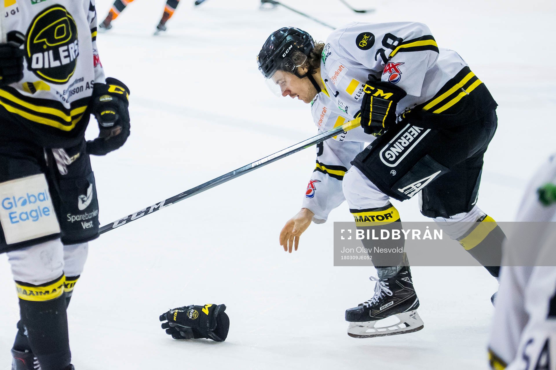 Kristian Forsberg of Stavanger Oilers