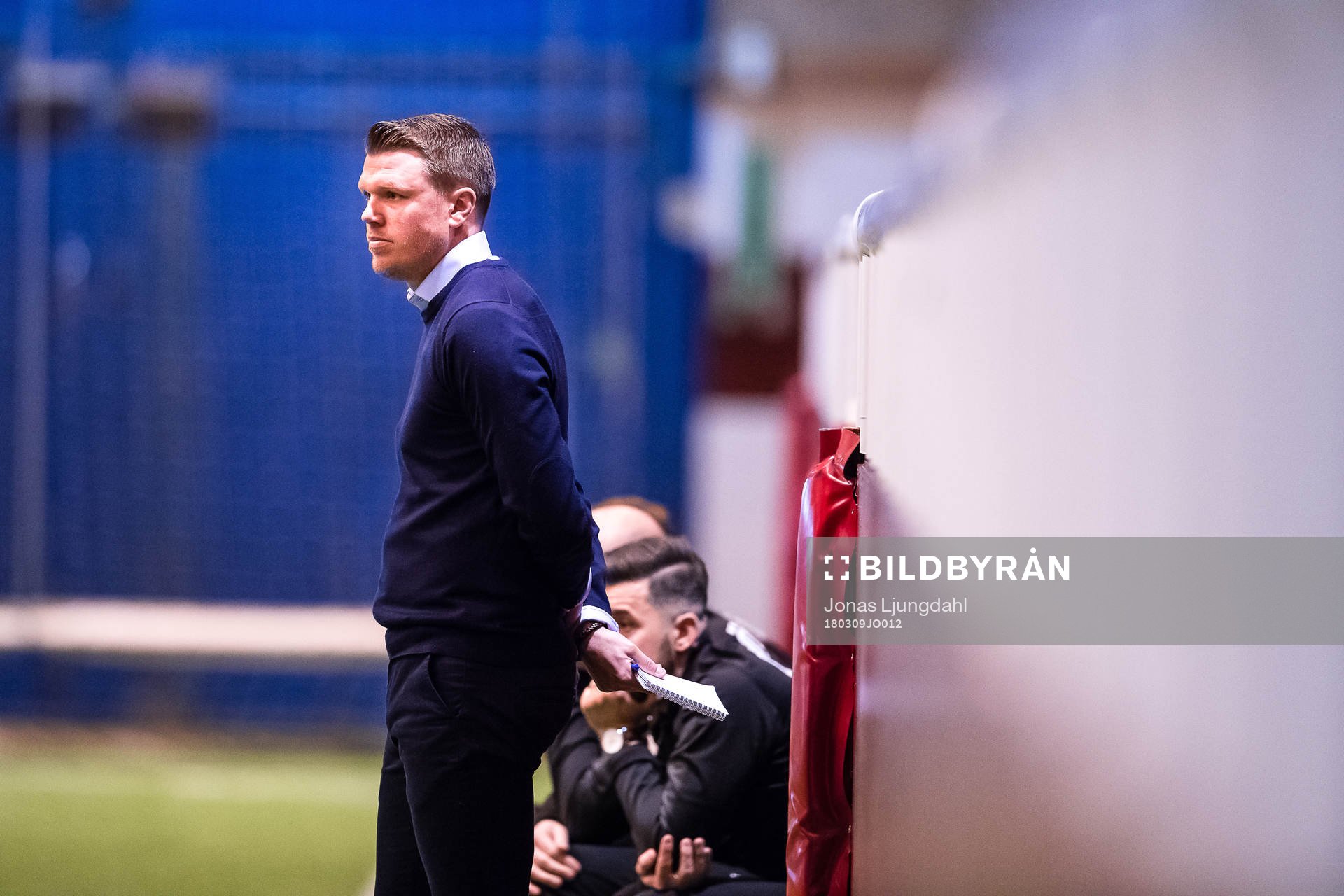 Östers tränare Christian Järdler