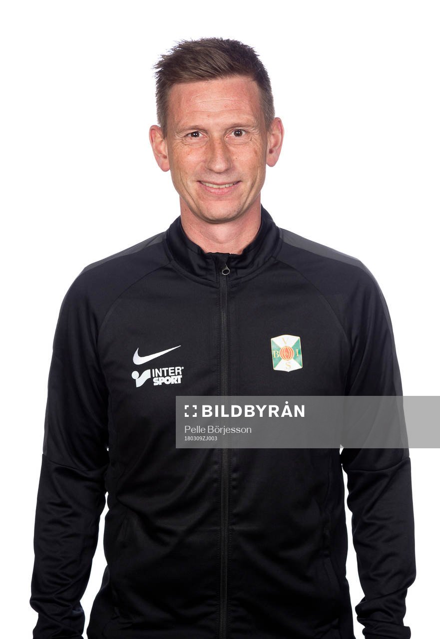 Varbergs assisterandetränare Fredrik Danielsson