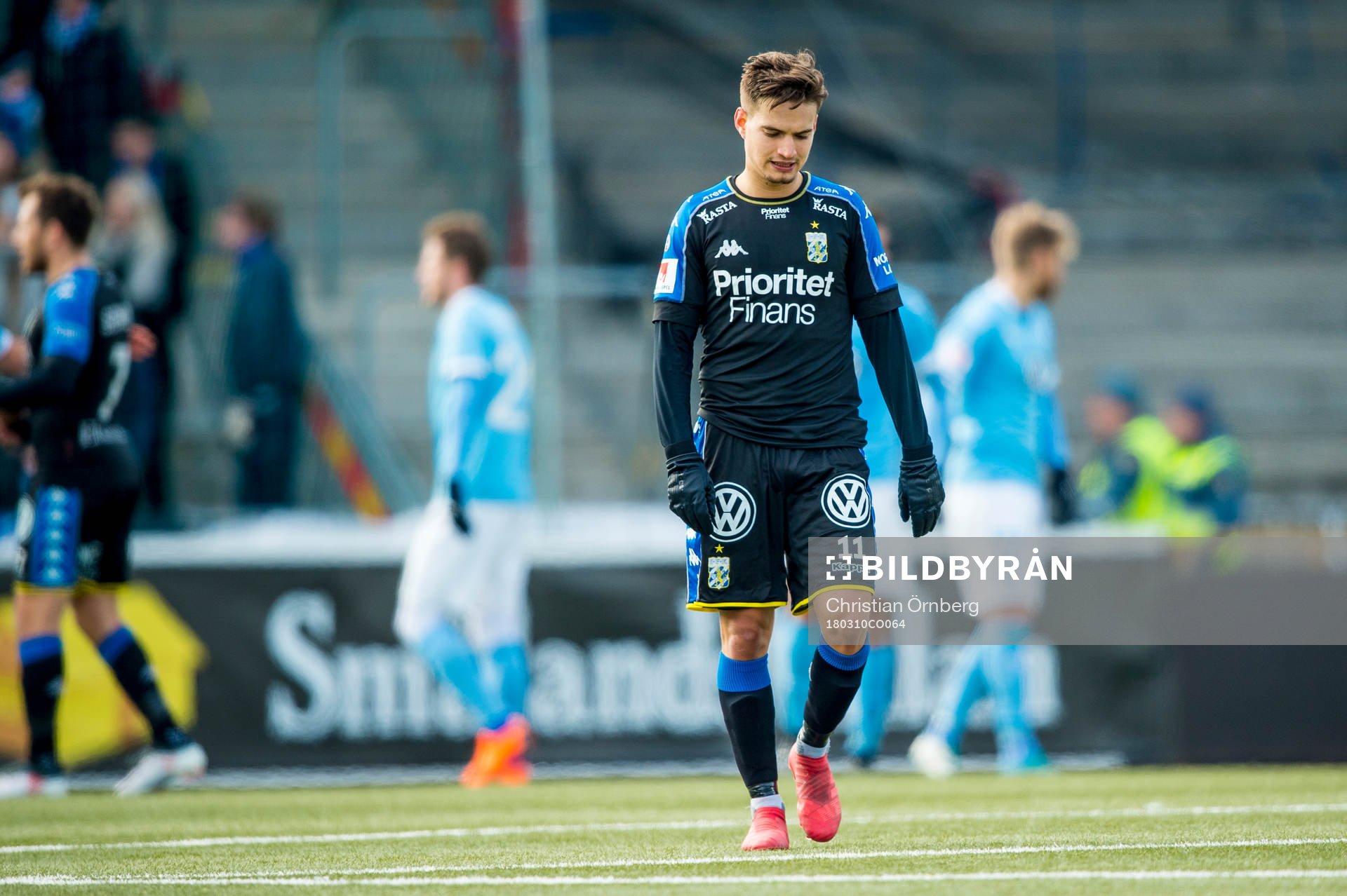 IFK Göteborgs Amin Affane deppar