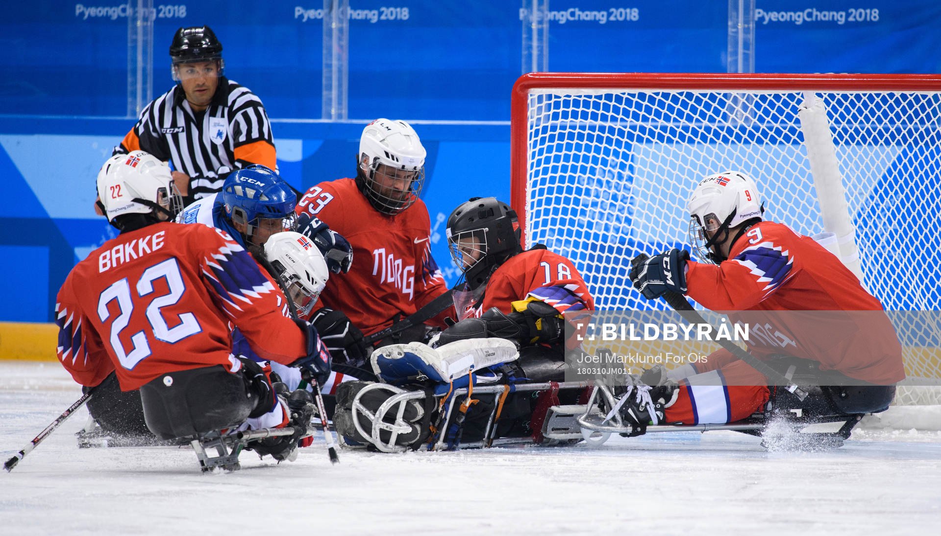 2018 Winter Paralympics, Day 1, Para Ice Hockey, Norway -