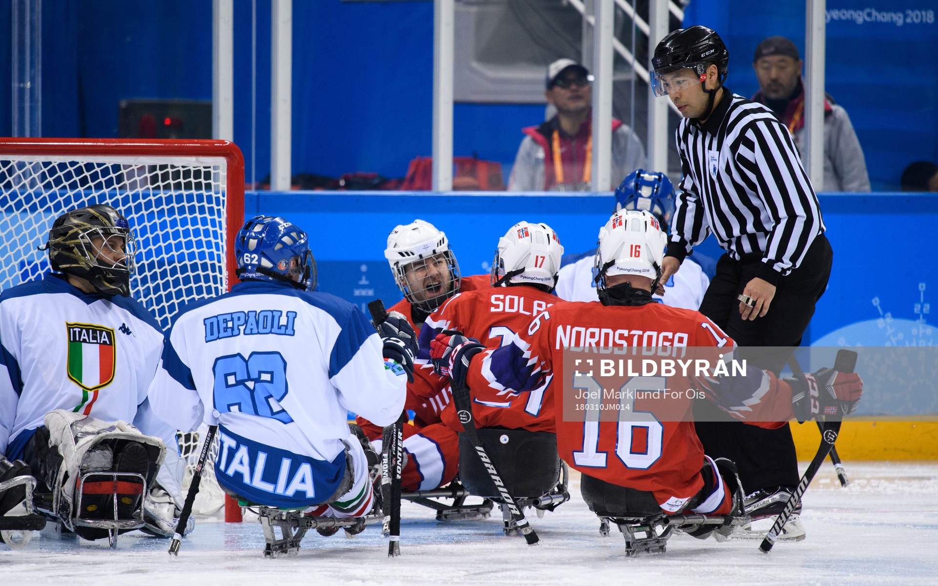 2018 Winter Paralympics, Day 1, Para Ice Hockey, Norway -
